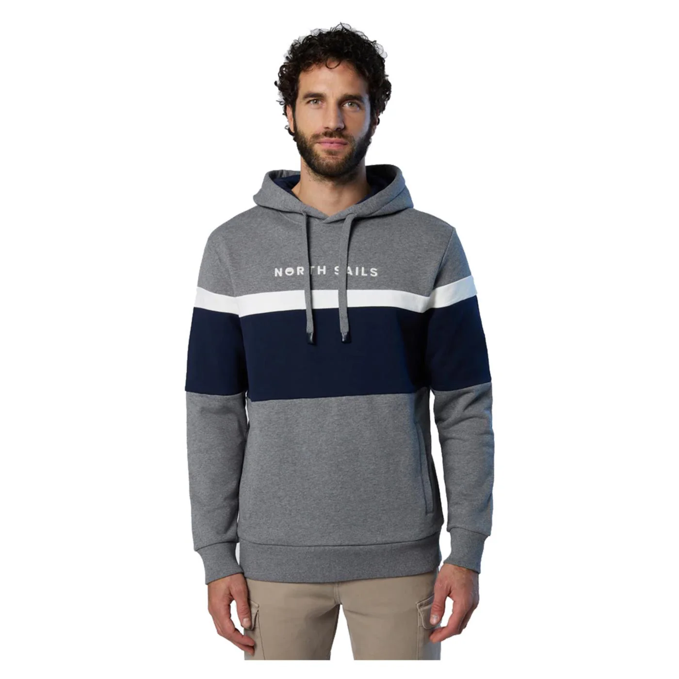 NORTH SAILS FELPA CAPPUCCIO GRAPHIC - Image 2