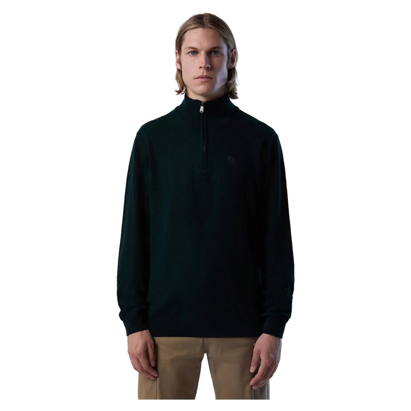 NORTH SAILS HALF ZIP 12GG KNITWEAR - Image 2