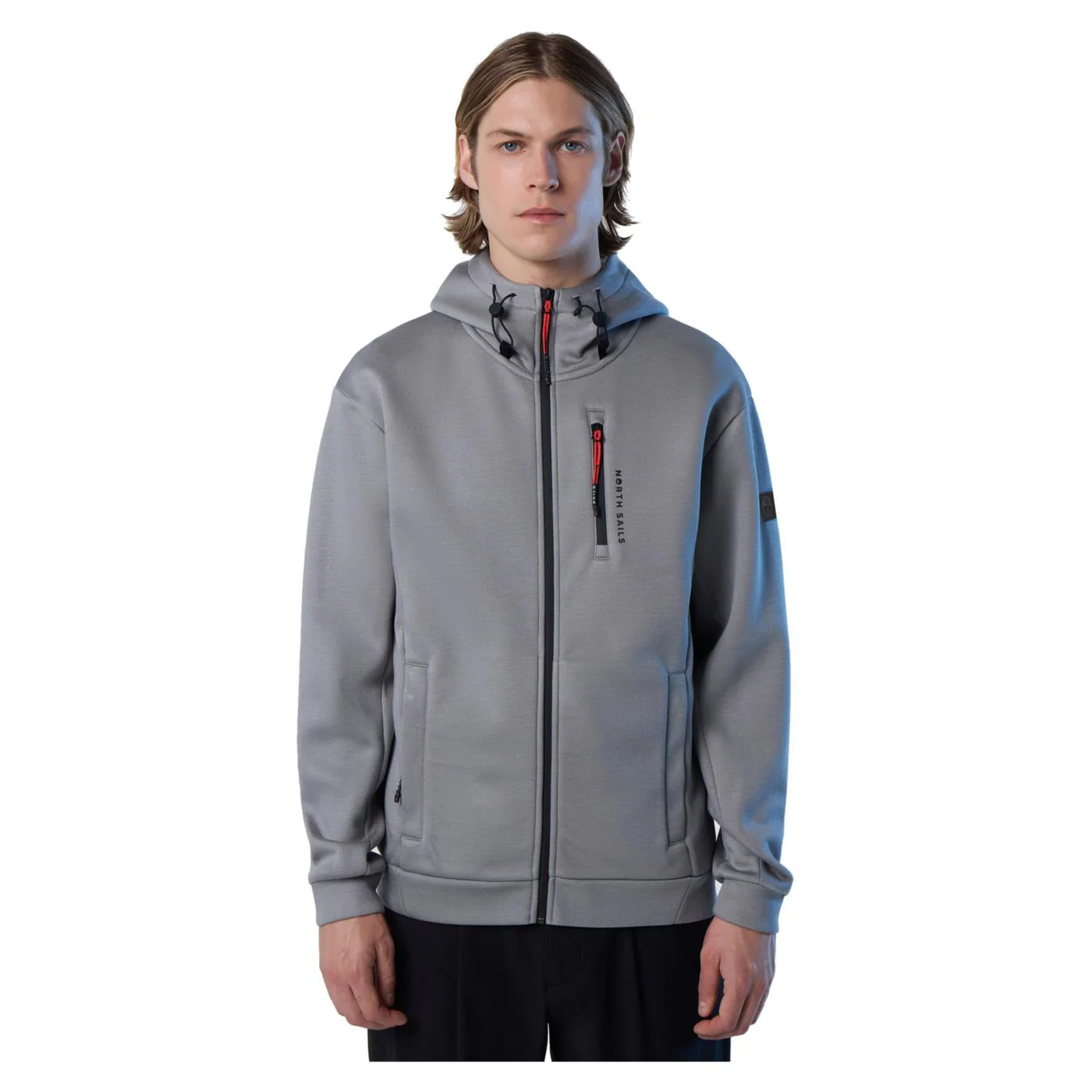 NORTH SAILS HOODED FZ SWEATSHIRT - Image 2