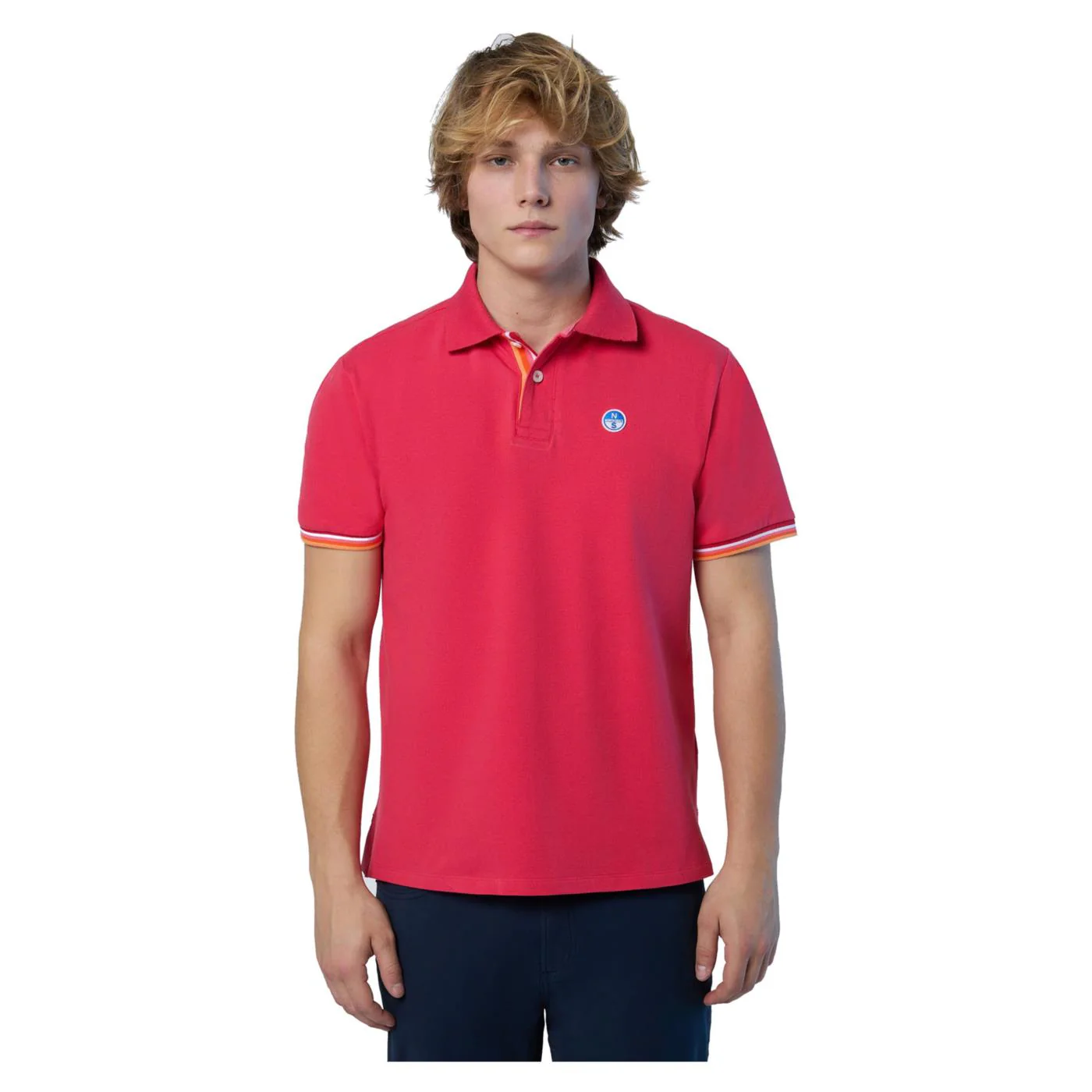NORTH SAILS POLO STRIPED ON PLACKET - Image 2
