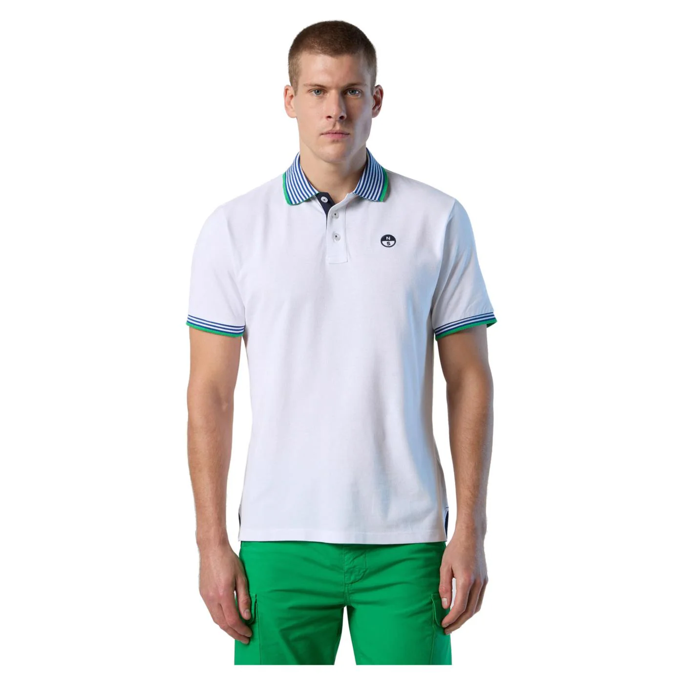 NORTH SAILS POLO STRIPES ON FRONT - Image 2