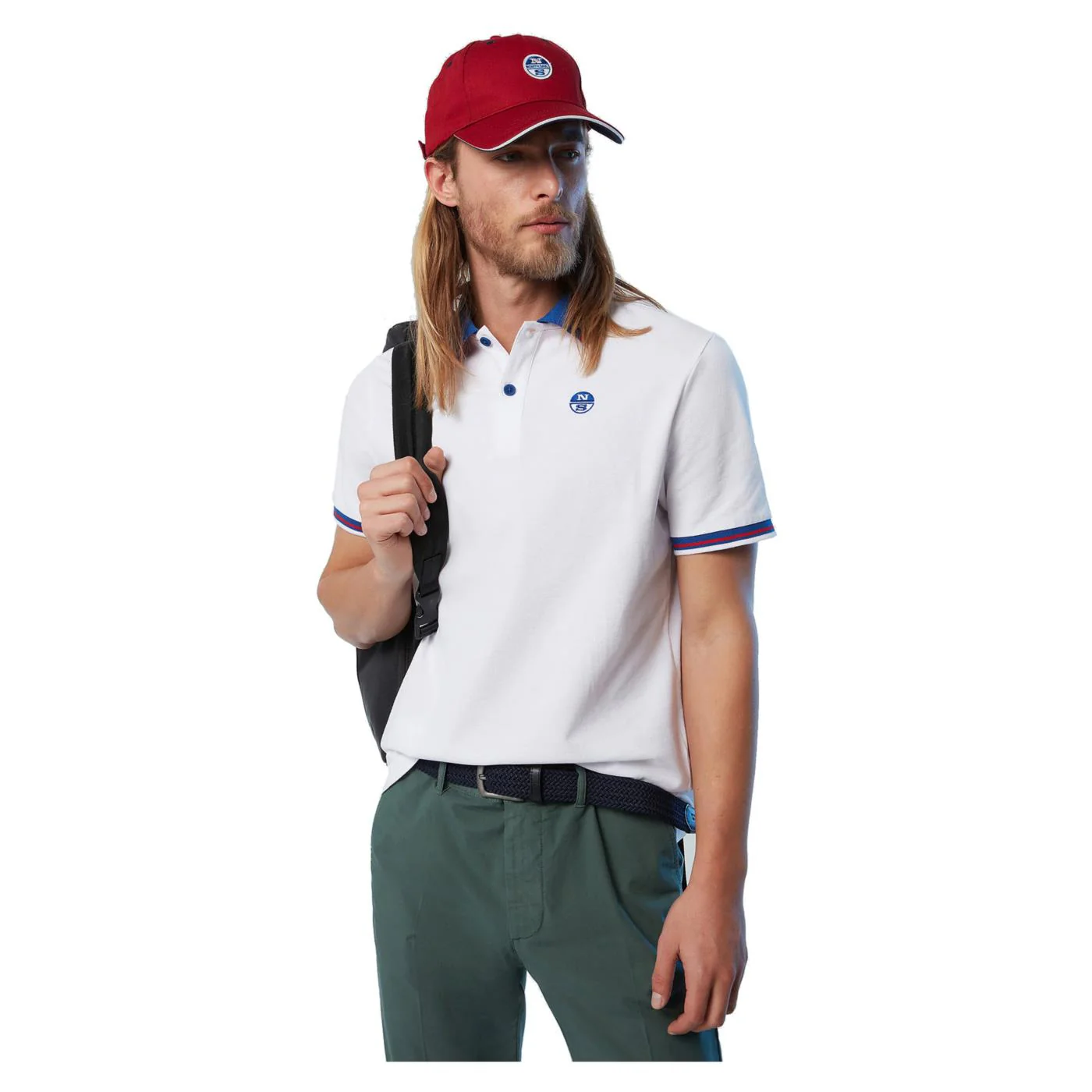 NORTH SAILS SS POLO WITH LOGO - Image 3