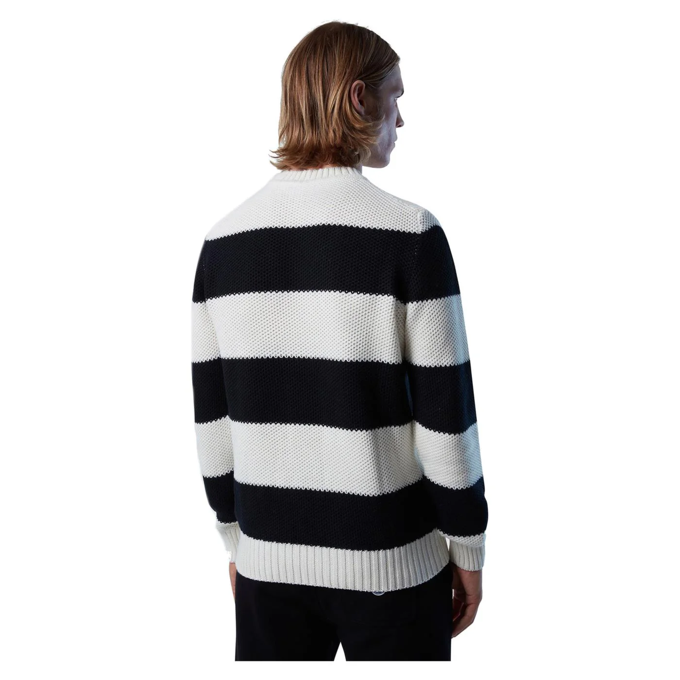 NORTH SAILS STRIPED CREWNECK 5GG KNIT - Image 3