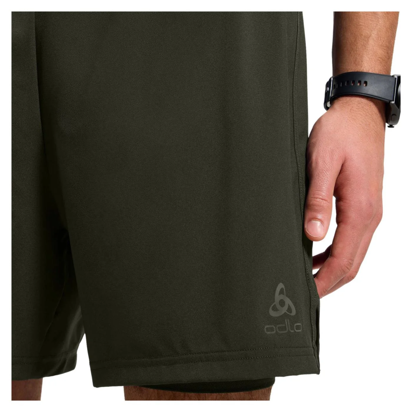 ODLO ESSENT 6INCH 2IN1 SHORT - Image 2
