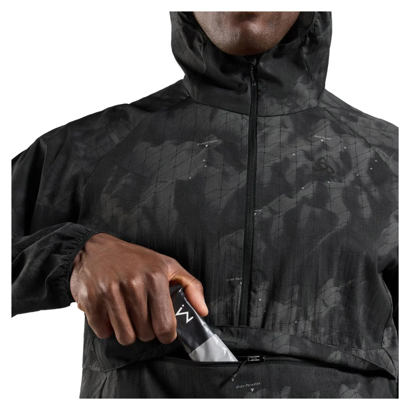 ODLO ZEROWEIGHT PRINT JACKET - Image 2