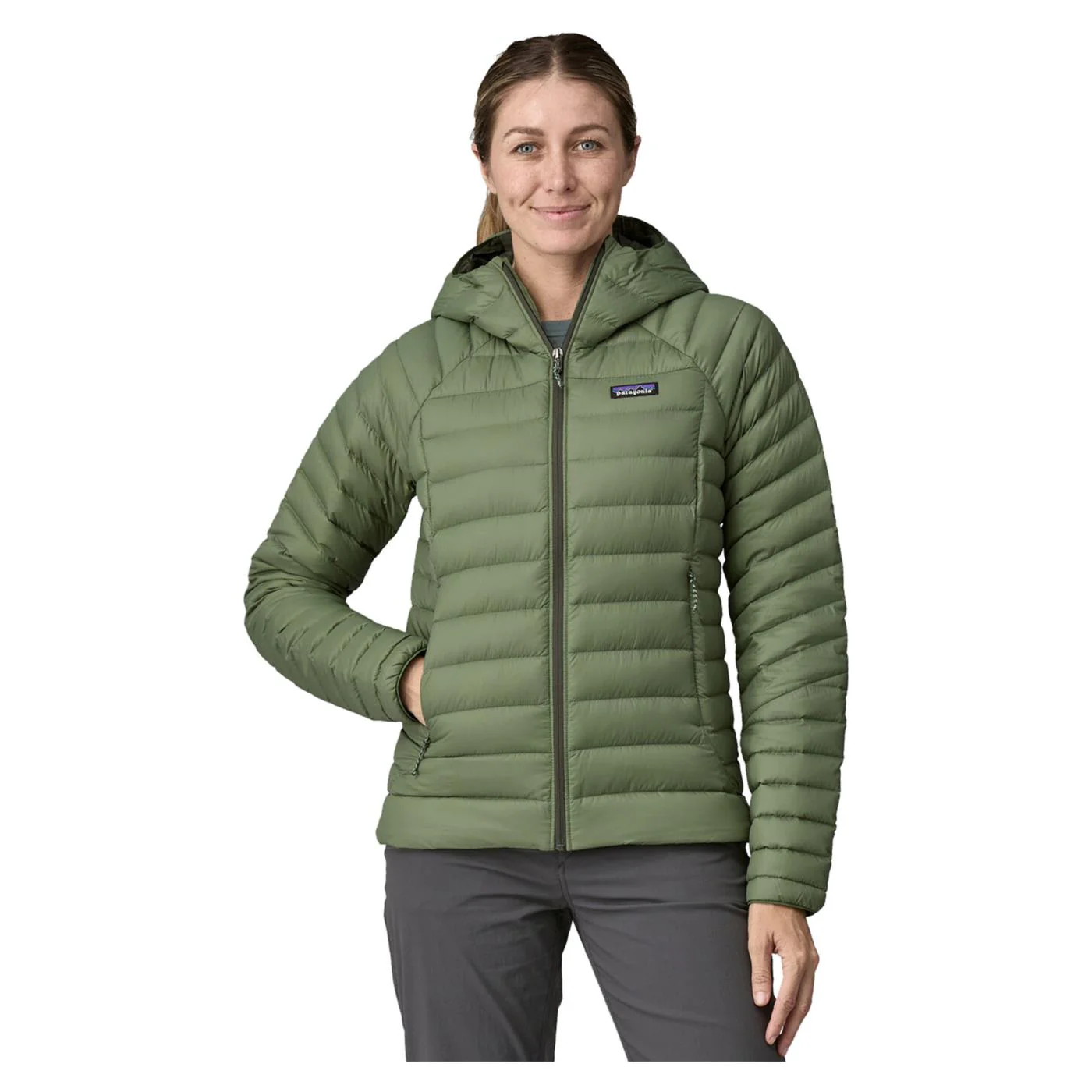PATAGONIA DOWN SWEATER HOODY WOMAN - Image 2