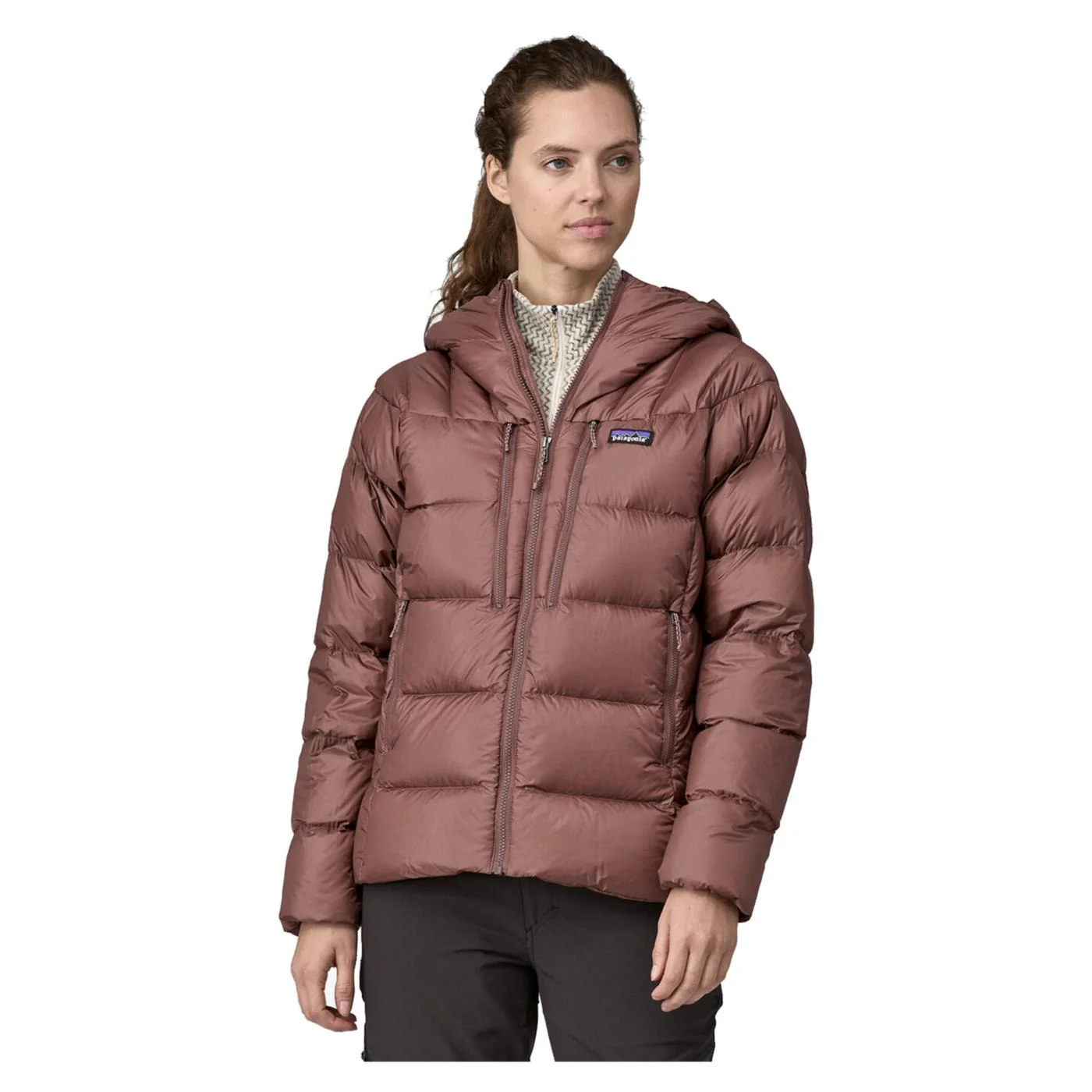 PATAGONIA FITZ ROY DOWN HOODY WOMAN - Image 2
