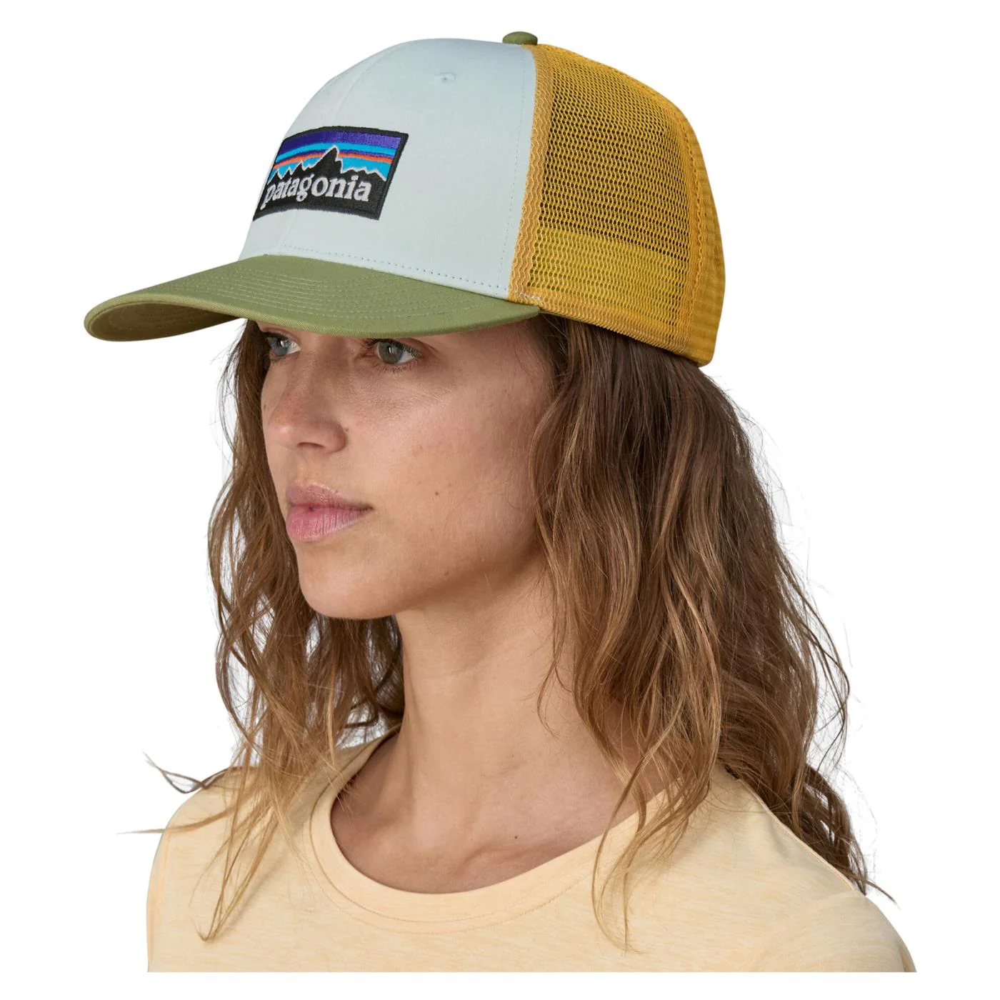 PATAGONIA P-6 LOGO TRUCKER HAT - Image 2
