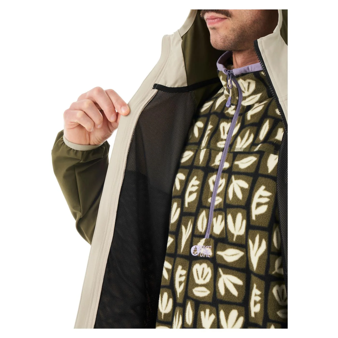 PICTURE OUTIF SOFTSHELL JACKET - Image 3