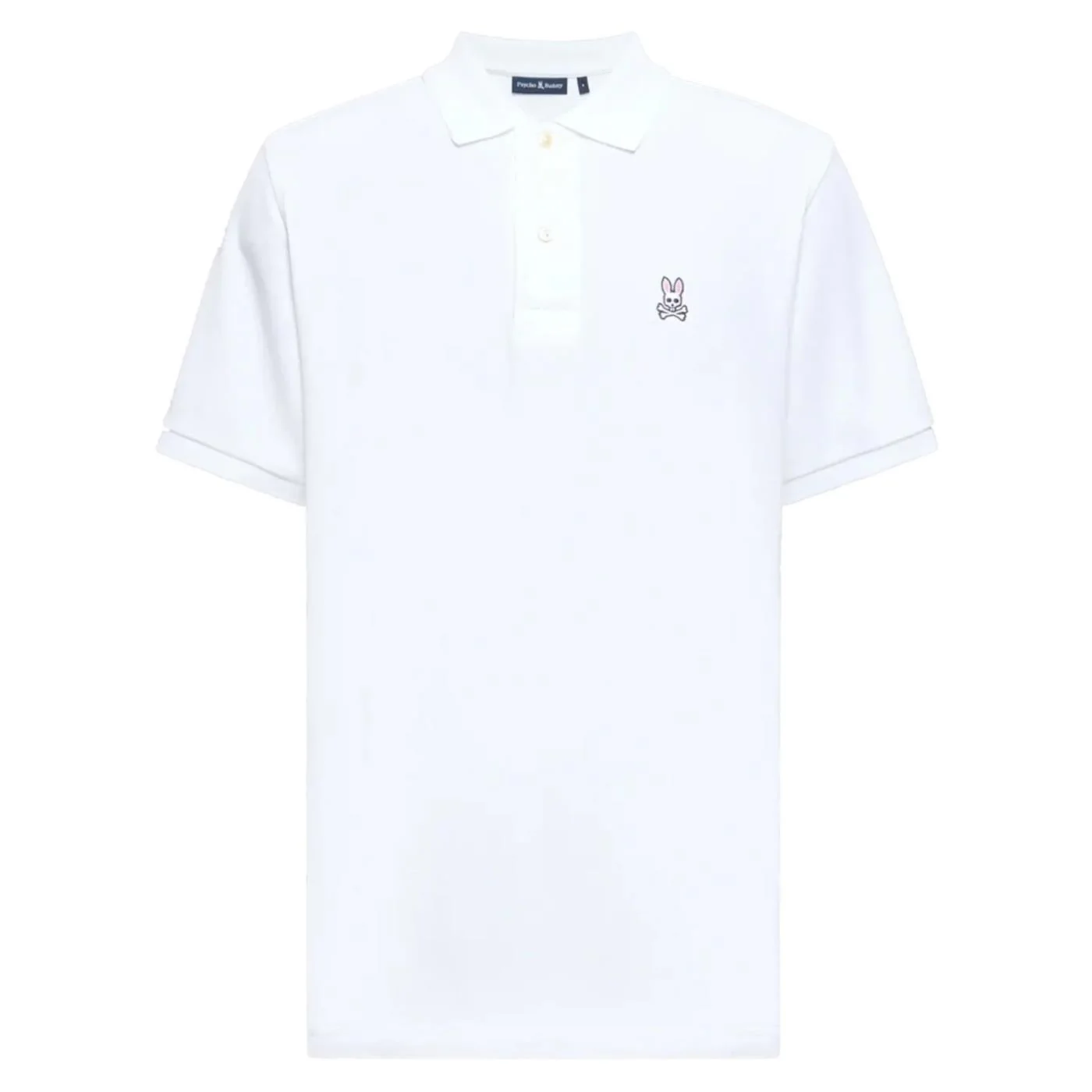 PSYCHO BUNNY CLASSIC POLO WHITE - Image 3