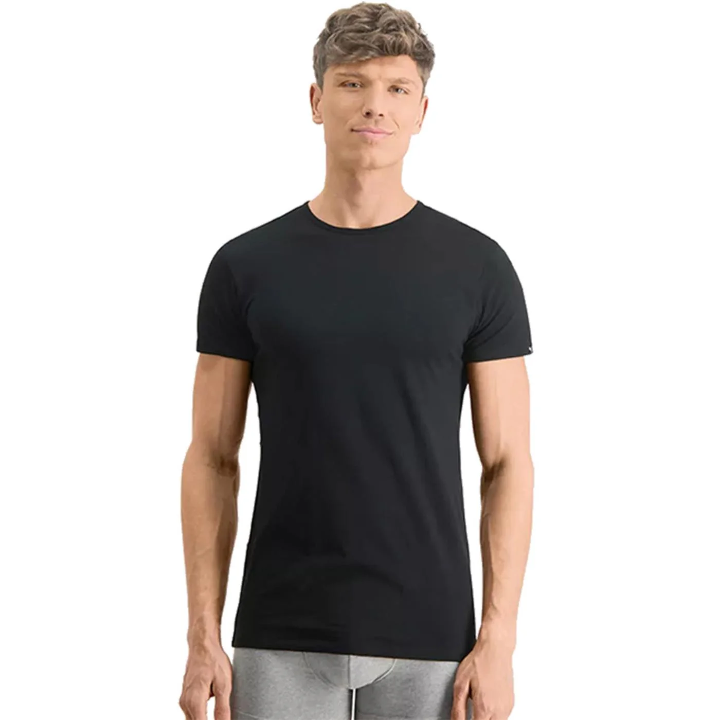 PUMA BASIC 2PK CREW TEE - Image 3