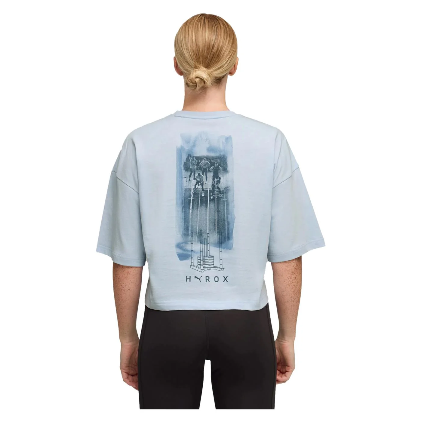 PUMA W HYROX CROPED STYLE TEE - Image 2