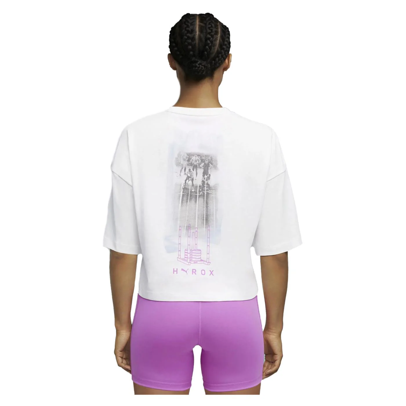 PUMA W HYROX CROPED STYLE TEE - Image 2