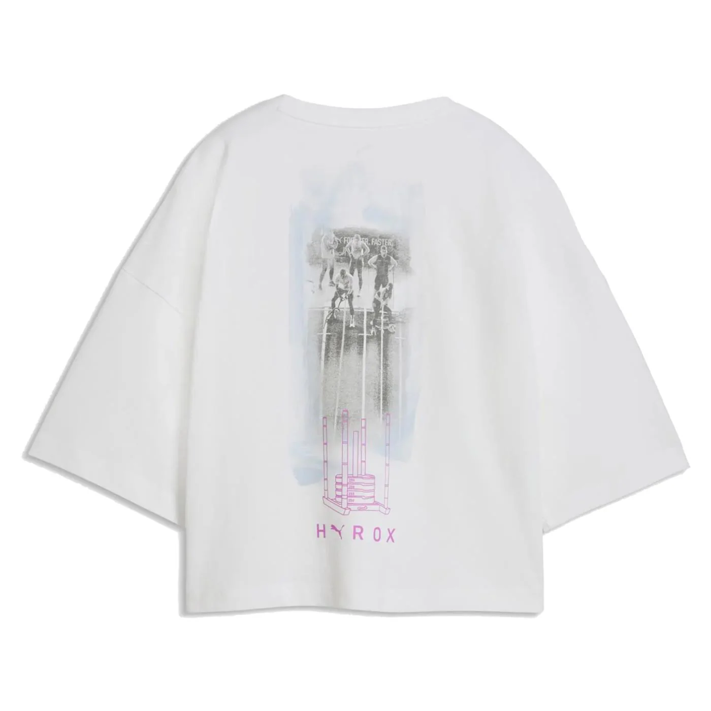 PUMA W HYROX CROPED STYLE TEE - Image 4