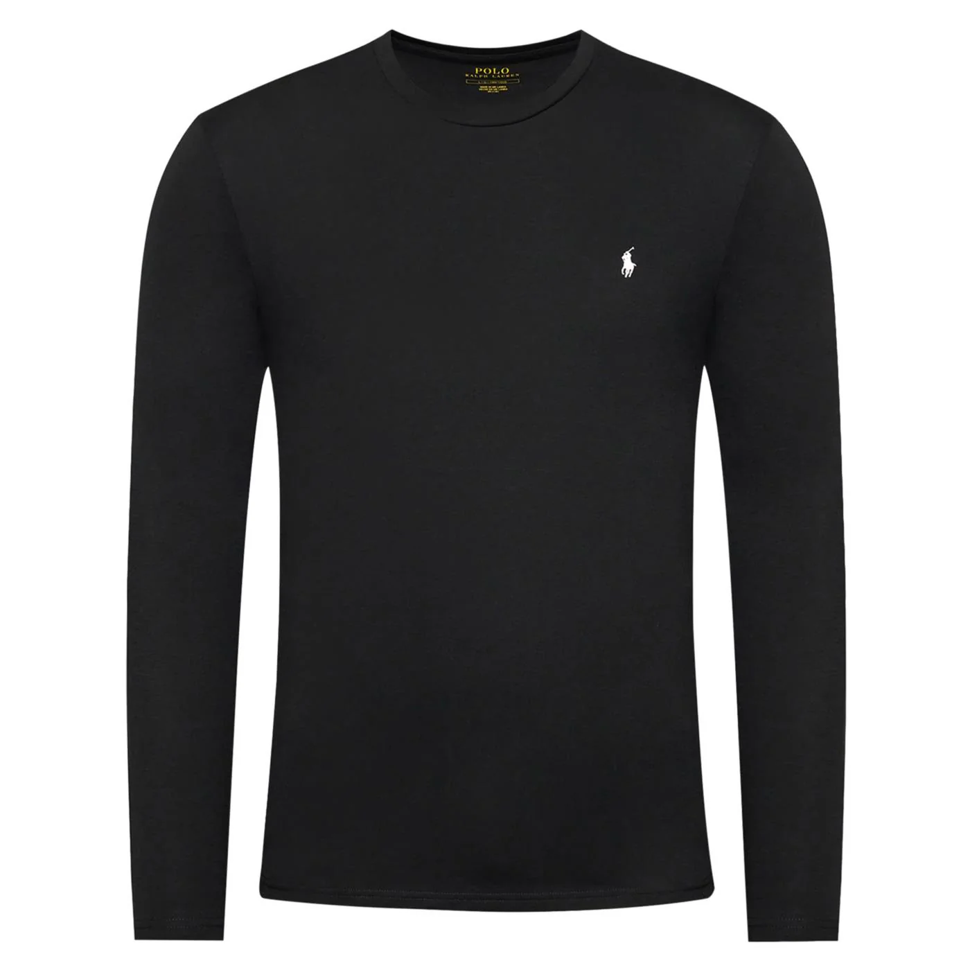 RALPH LAUREN T-SHIRT LS SMALL LOGO - Image 3