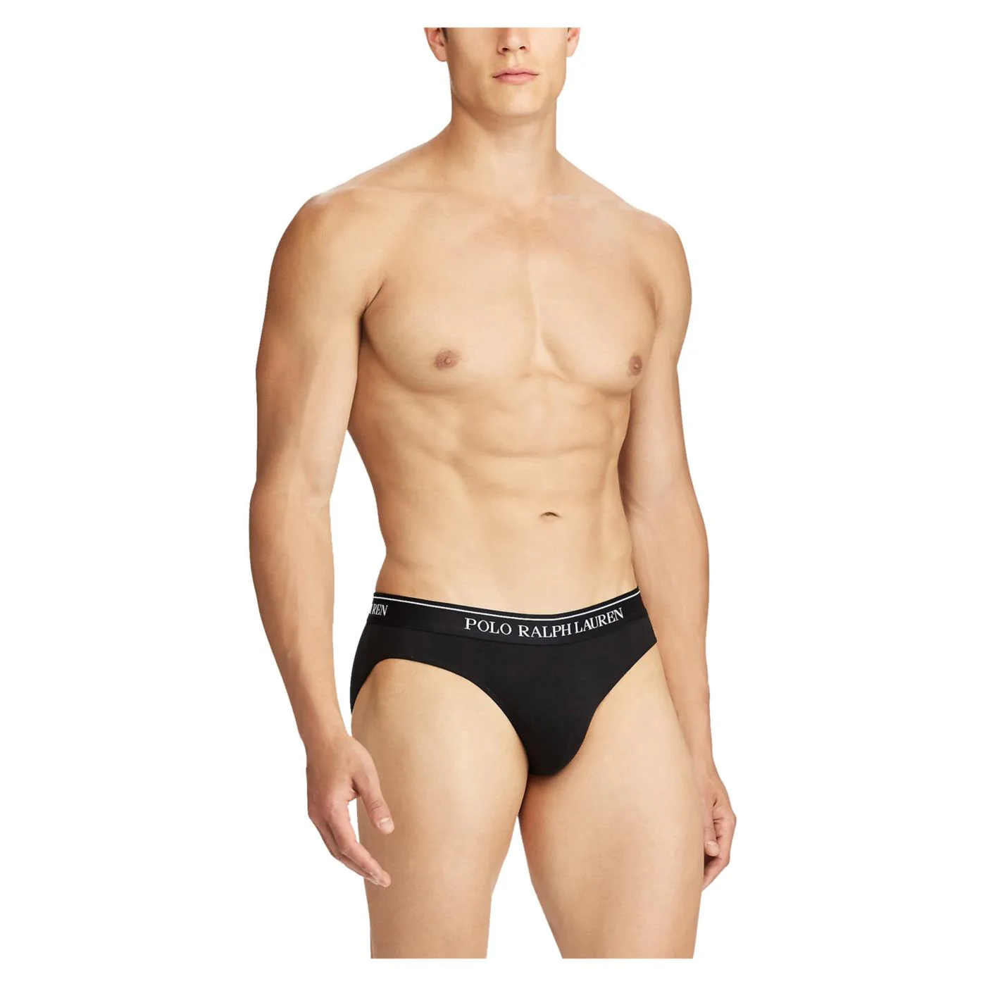 RALPH LAUREN LOW RISE 3PK BRIEF BLACK - Image 2