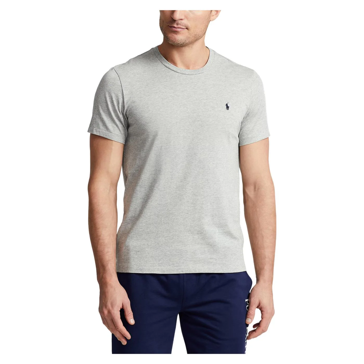 RALPH LAUREN SS CREW-SLEEP-TOP HEATHER - Image 2