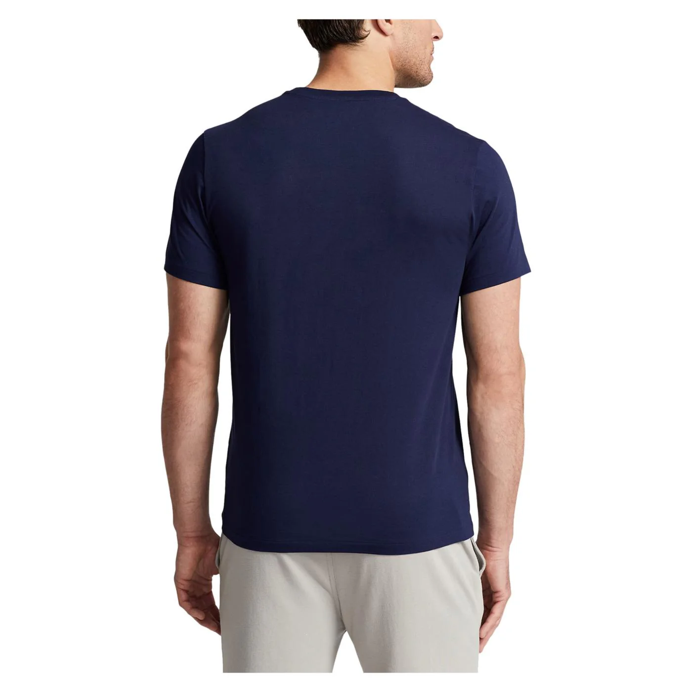 RALPH LAUREN SS CREW-SLEEP-TOP NAVY - Image 3