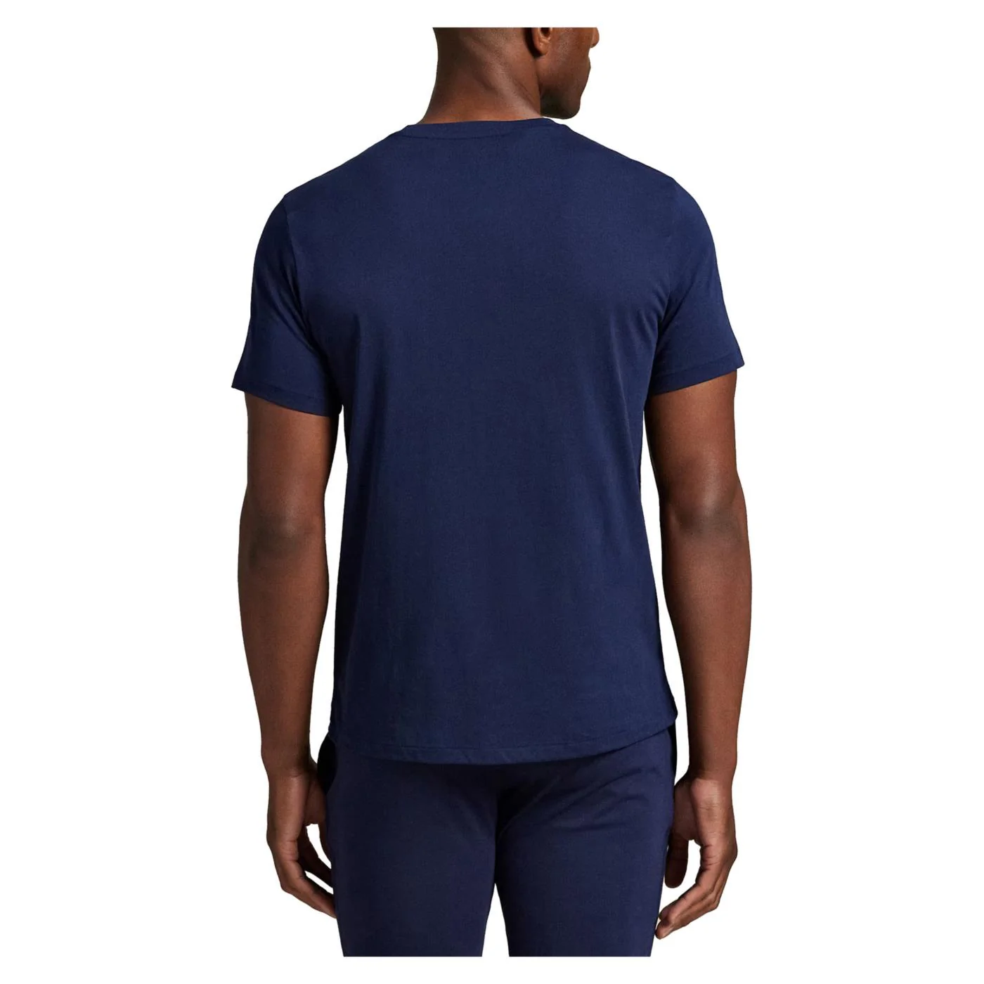 RALPH LAUREN SS CREW TOP NAVY - Image 3