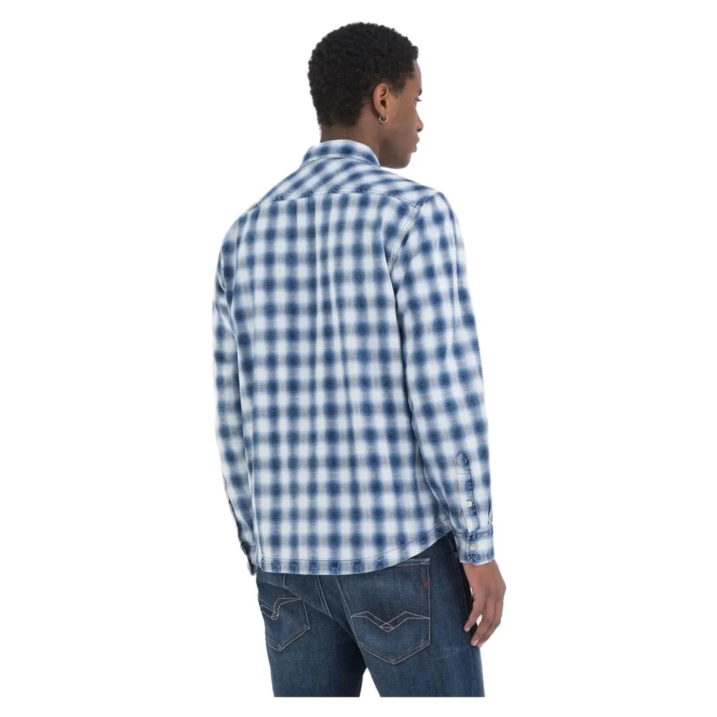 REPLAY CAMICIA CHECK REGULAR FIT - Image 2