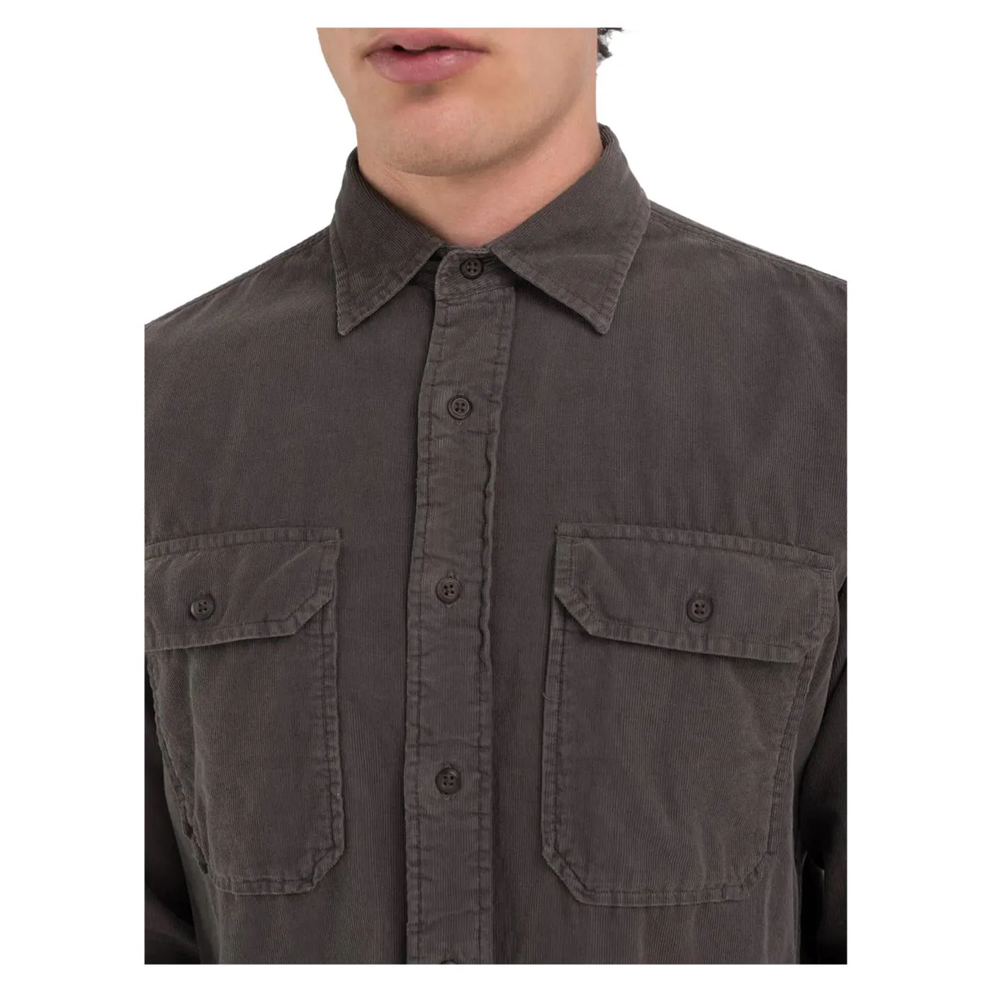 REPLAY CAMICIA CORDUROY REGULAR - Image 4