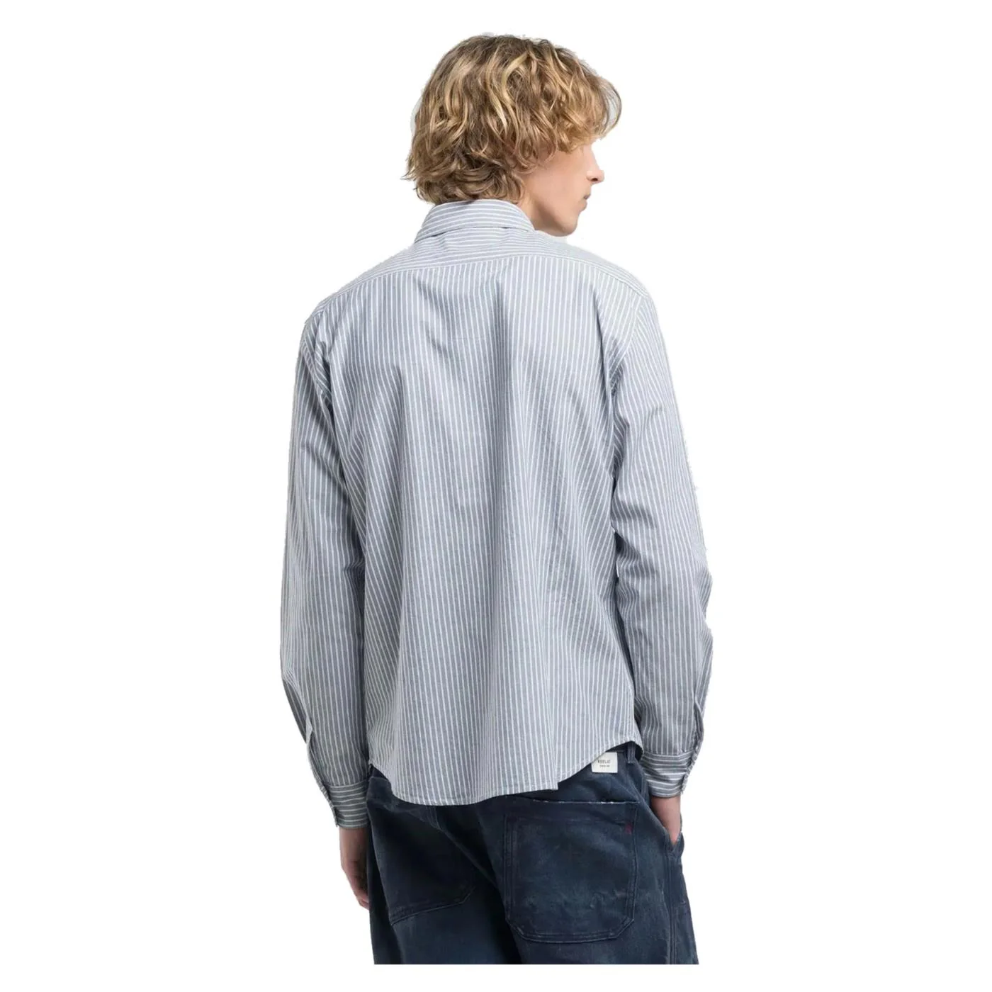 REPLAY CAMICIA REGULAR FIT RIGHE - Image 2