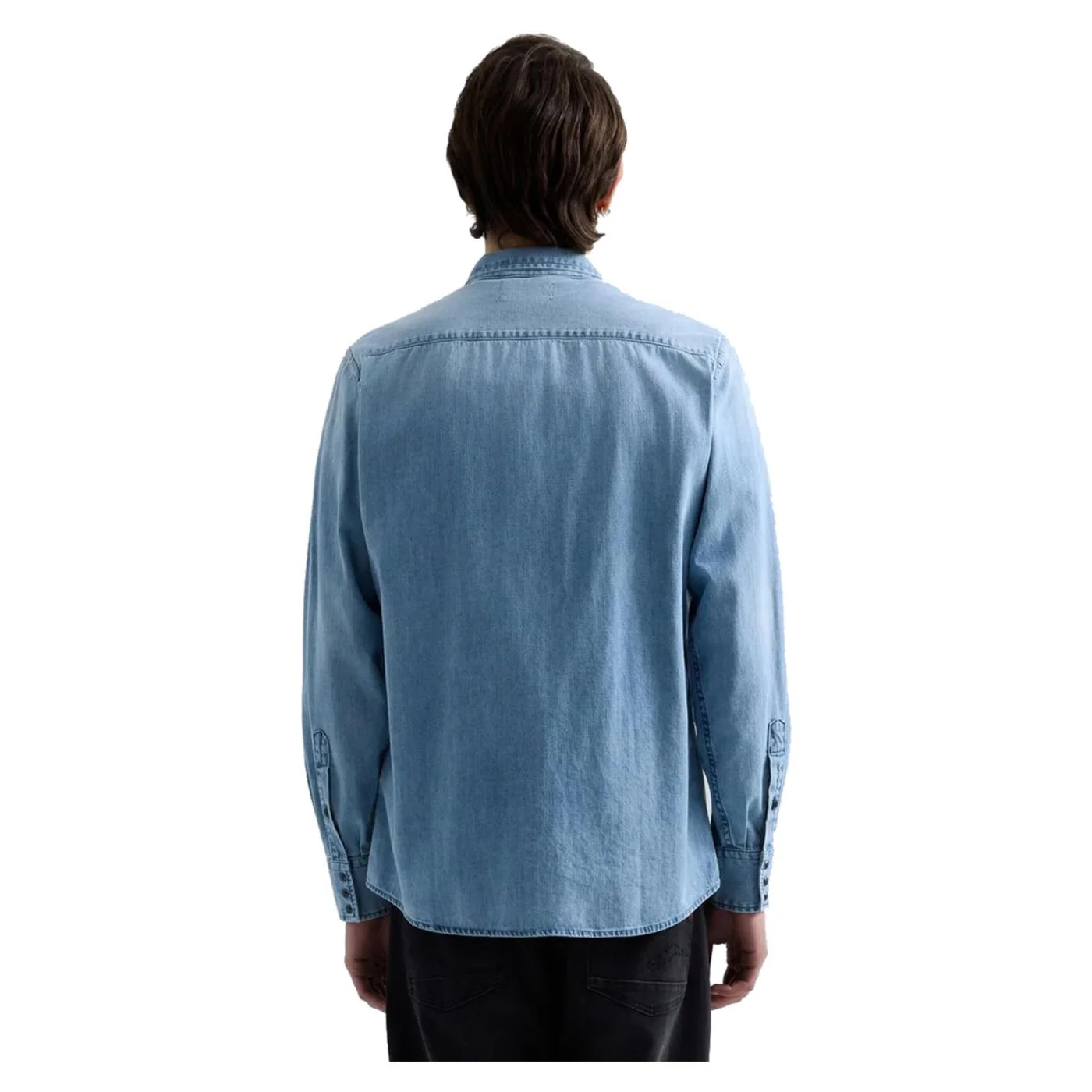 REPLAY CAMICIA WESTERN IN DENIM - Image 2