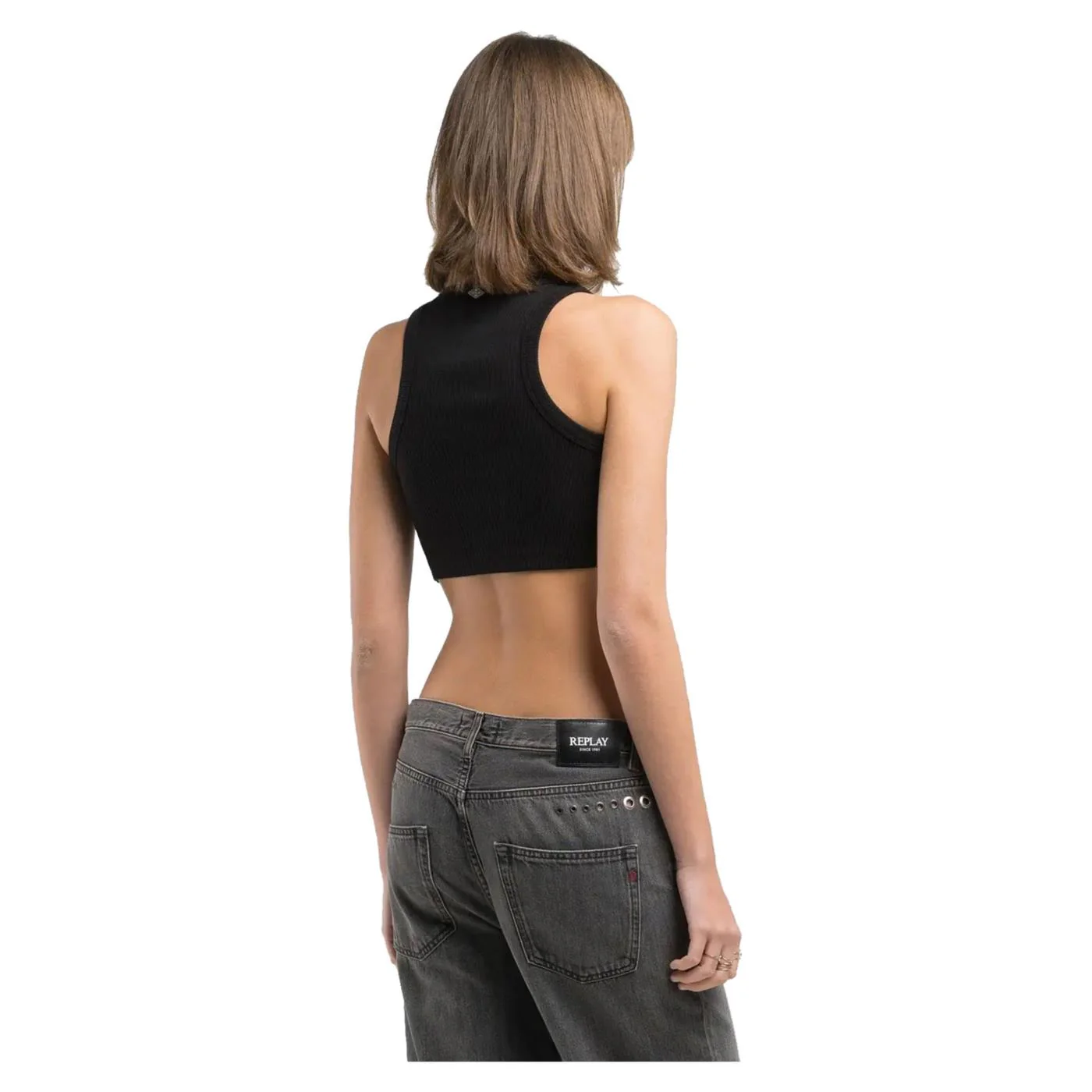REPLAY CANOTTA SKINNY FIT COTONE - Image 4