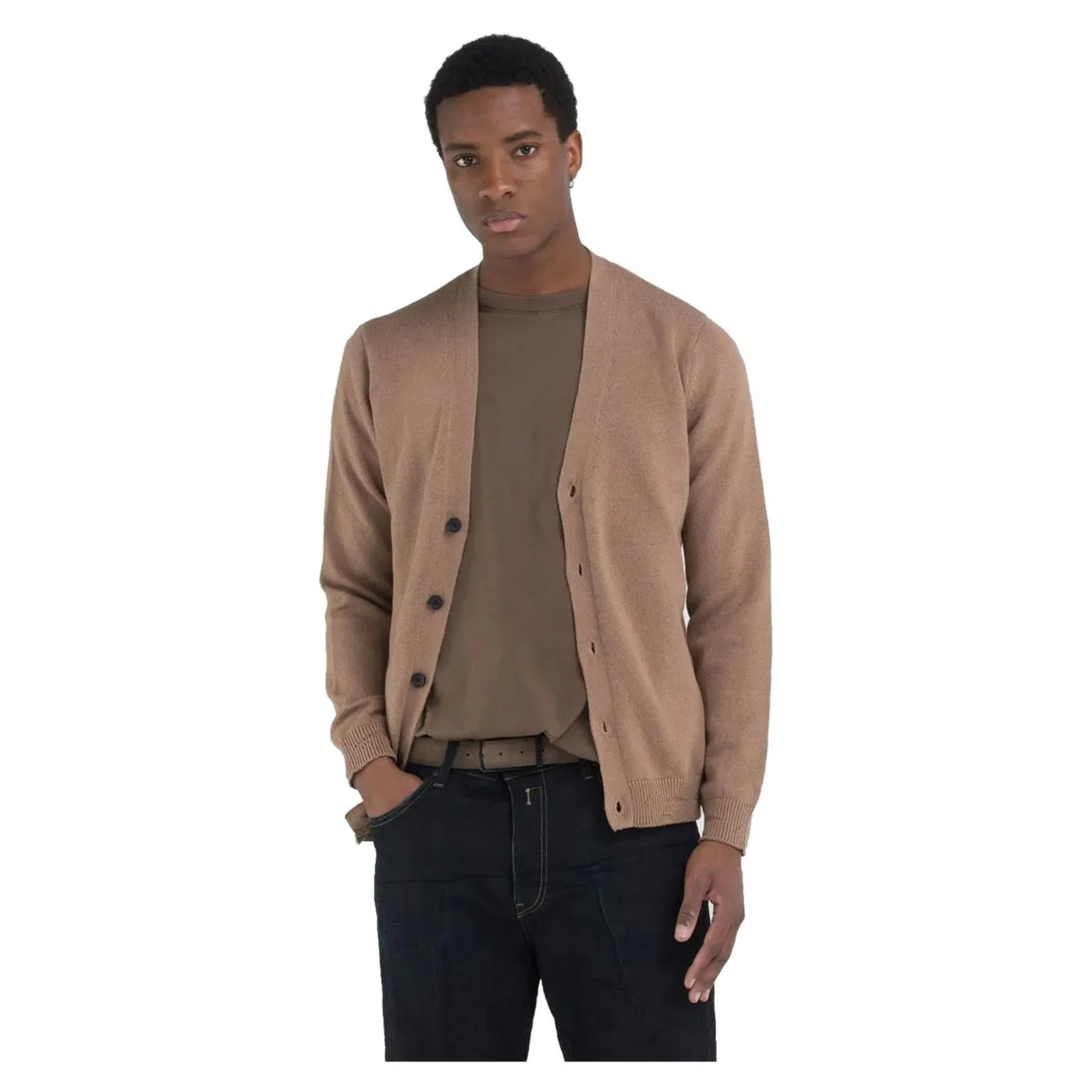 REPLAY CARDIGAN COTONE CASHMERE - Image 3
