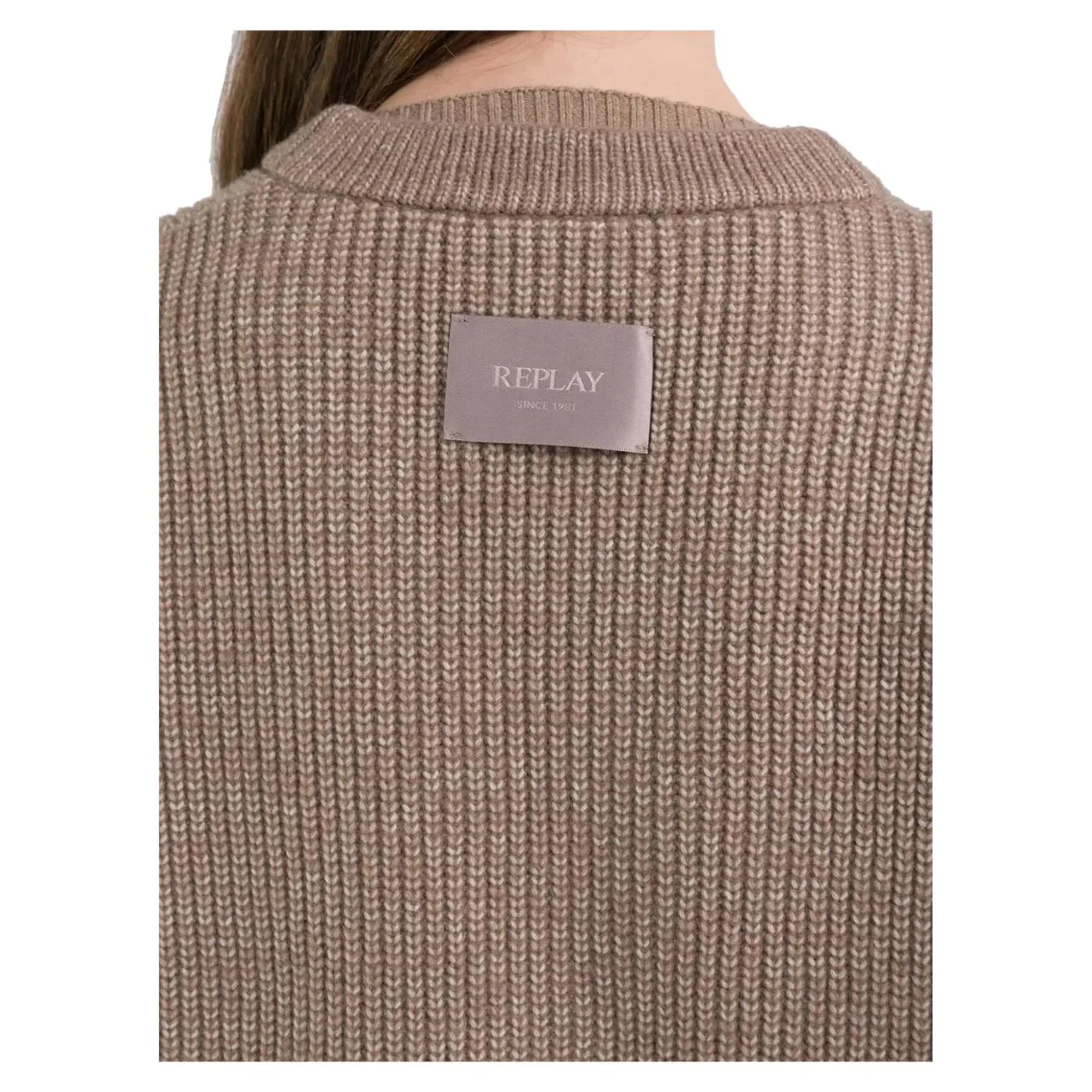 REPLAY CARDIGAN SMANICATO - Image 4