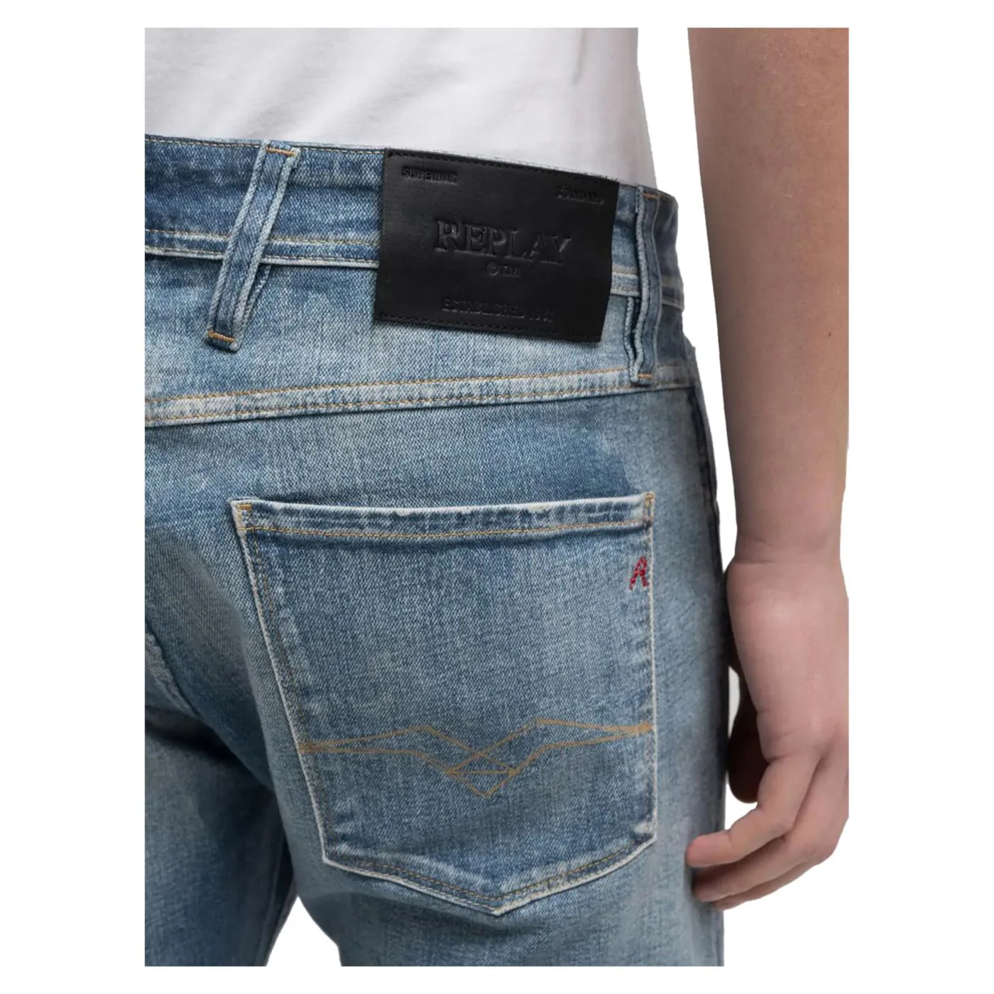 REPLAY JEANS SLIM FIT ANBASS L32 - Image 5