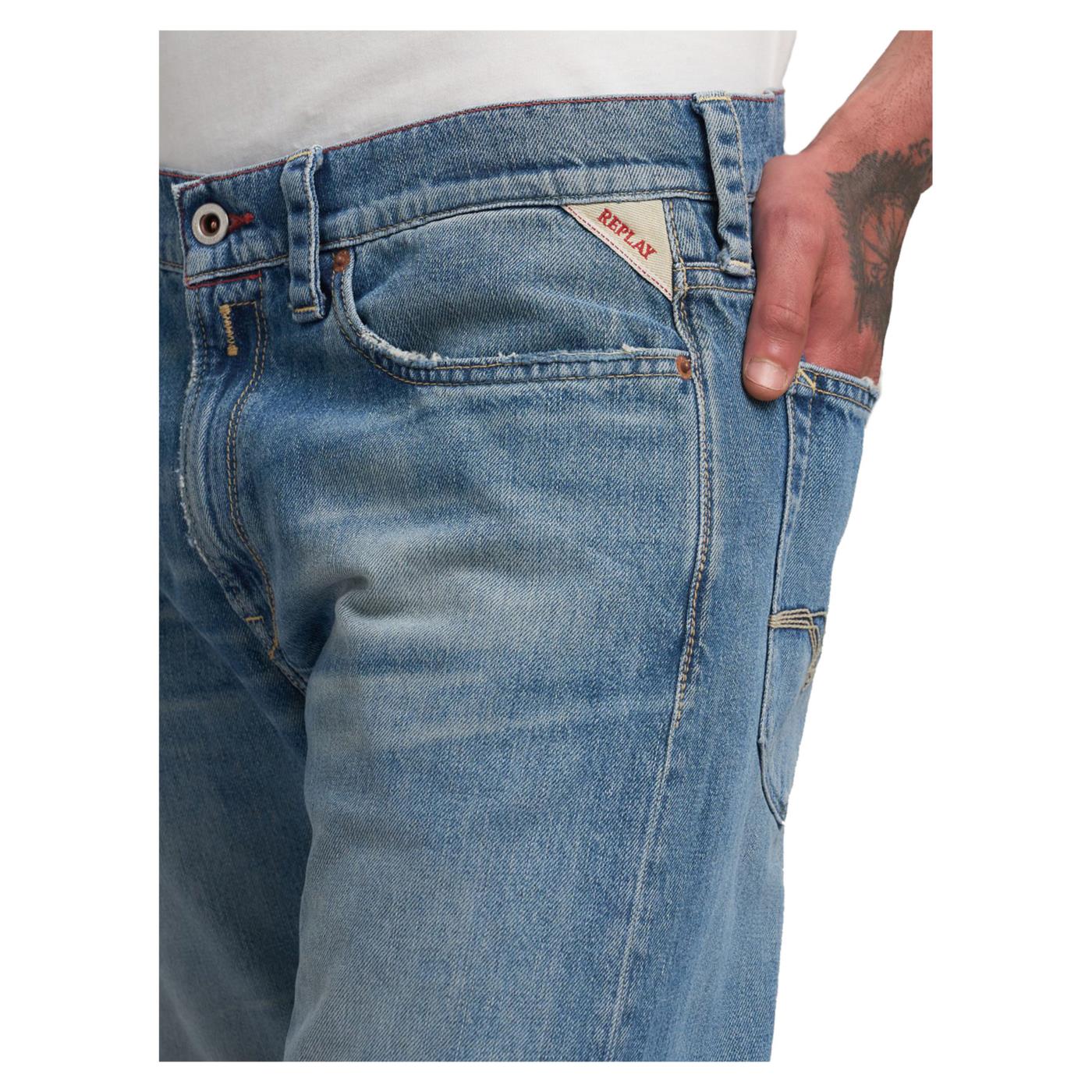REPLAY JEANS SLIM FIT NEAAL L.34 - Image 4