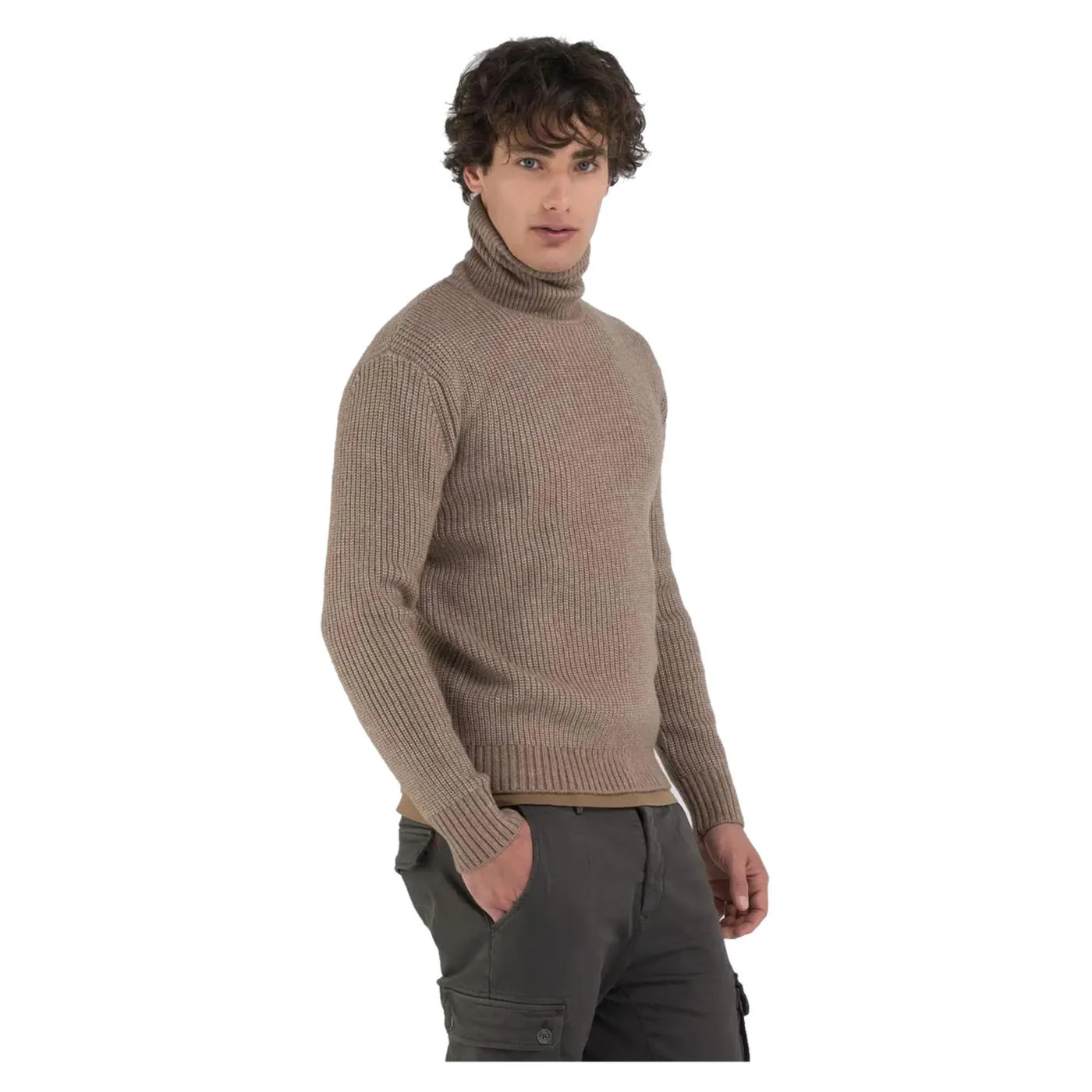 REPLAY MAGLIONE A COLLO ALTO - Image 3
