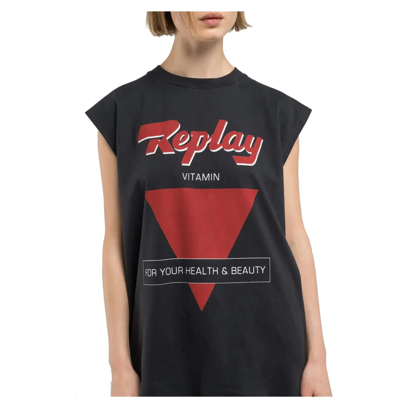 REPLAY T-SHIRT BOY FIT STAMPATA - Image 3