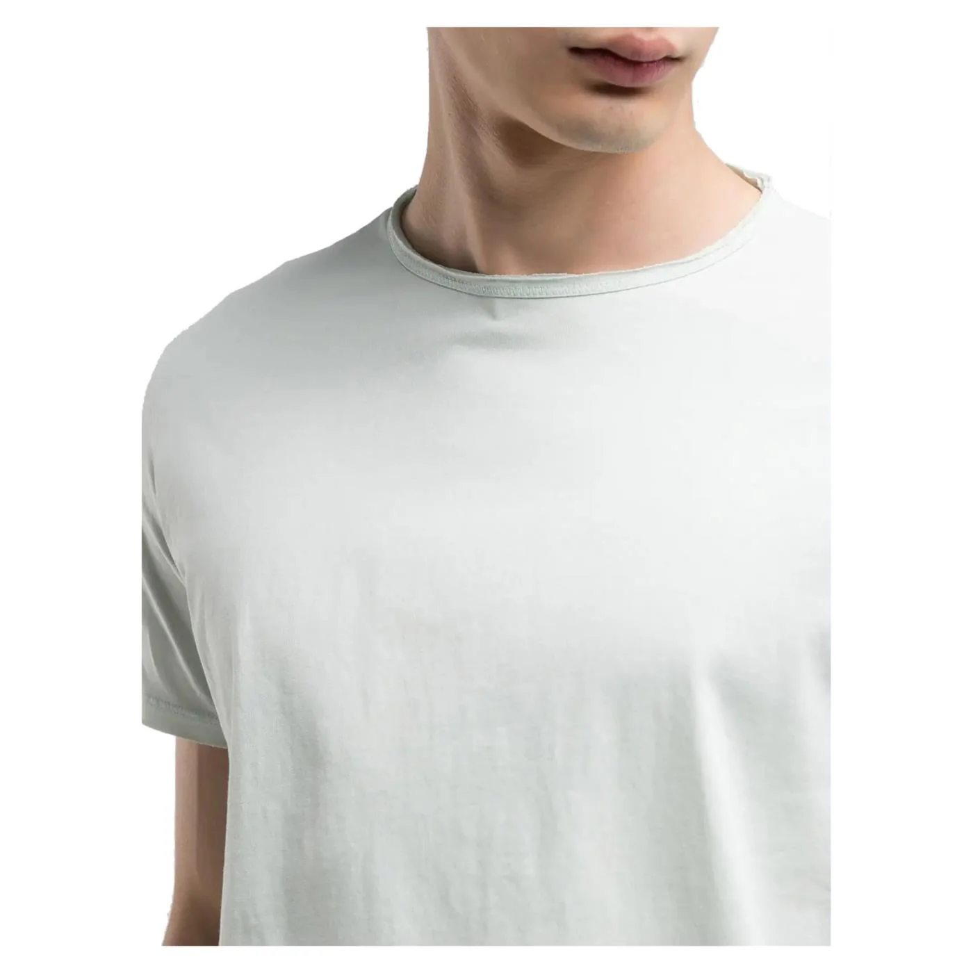 REPLAY T-SHIRT GIROCOLLO COTONE - Image 3