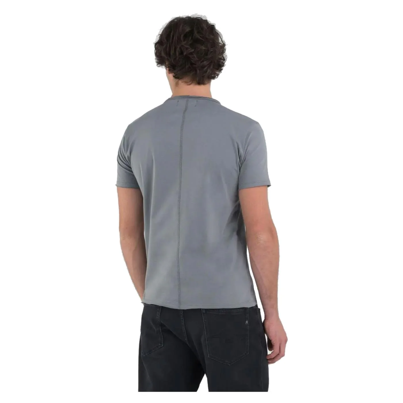 REPLAY T-SHIRT GIROCOLLO COTONE - Image 2