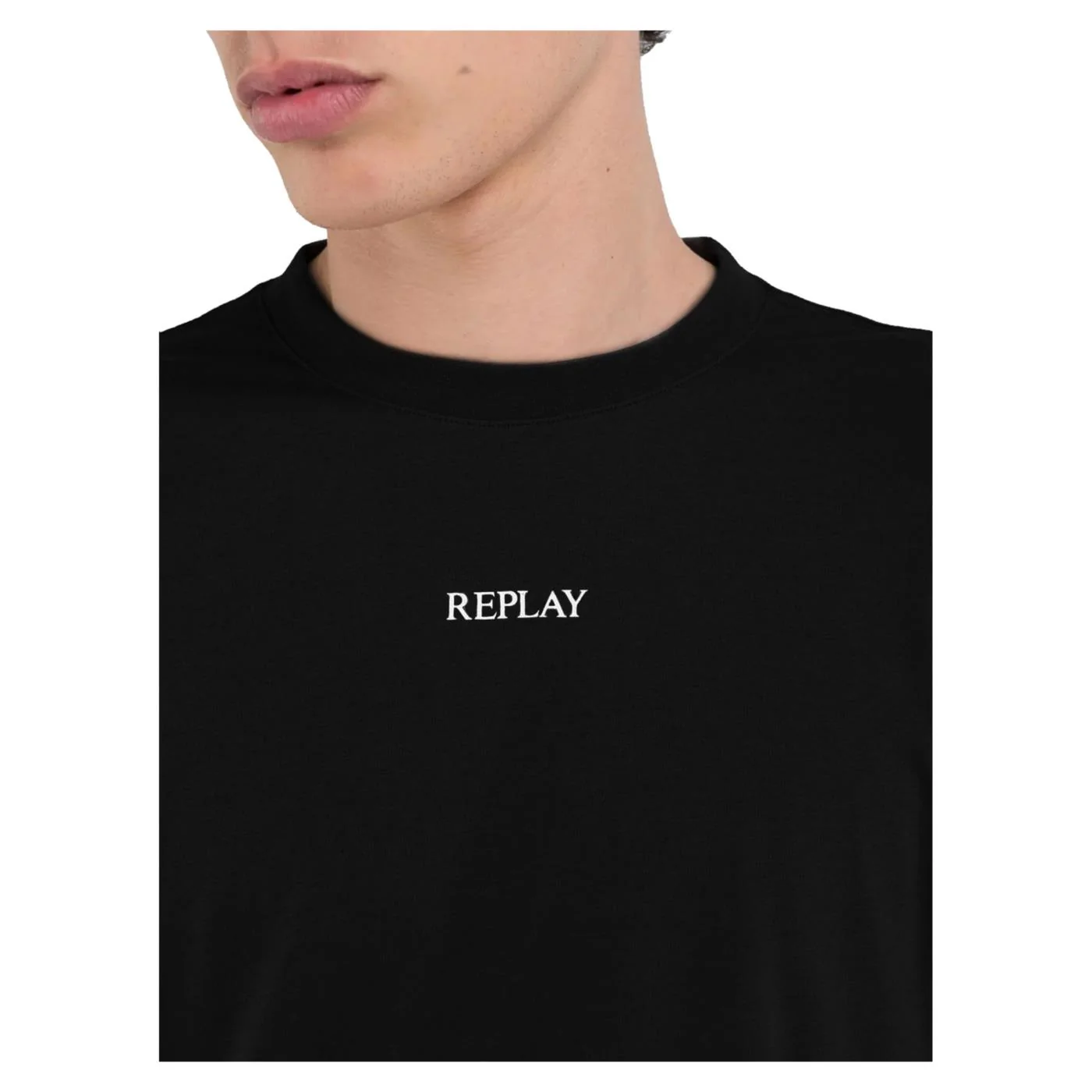 REPLAY T-SHIRT ML JERSEY LOGO - Image 3