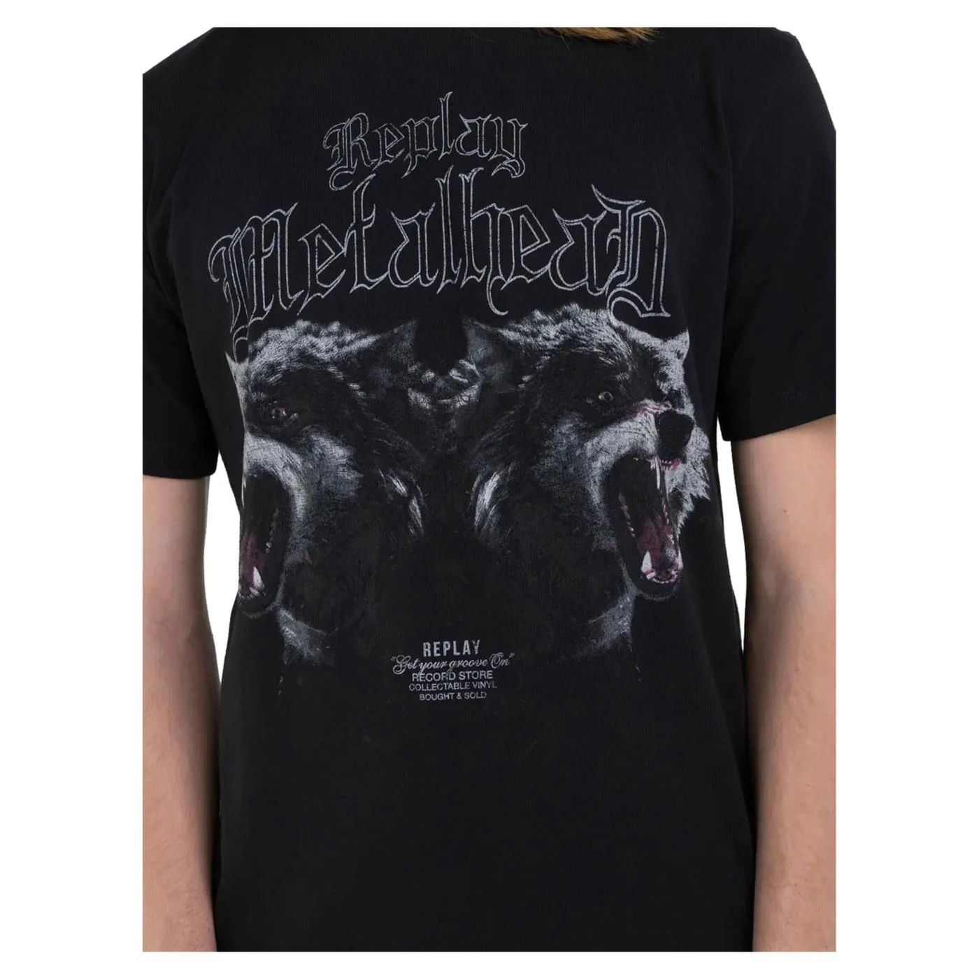 REPLAY T-SHIRT REGULAR PRINTED - Image 3