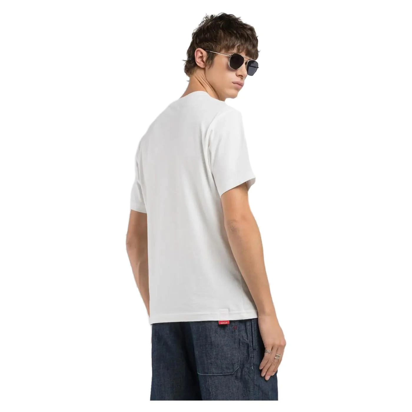 REPLAY TEE JERSEY CON RICAMO - Image 2