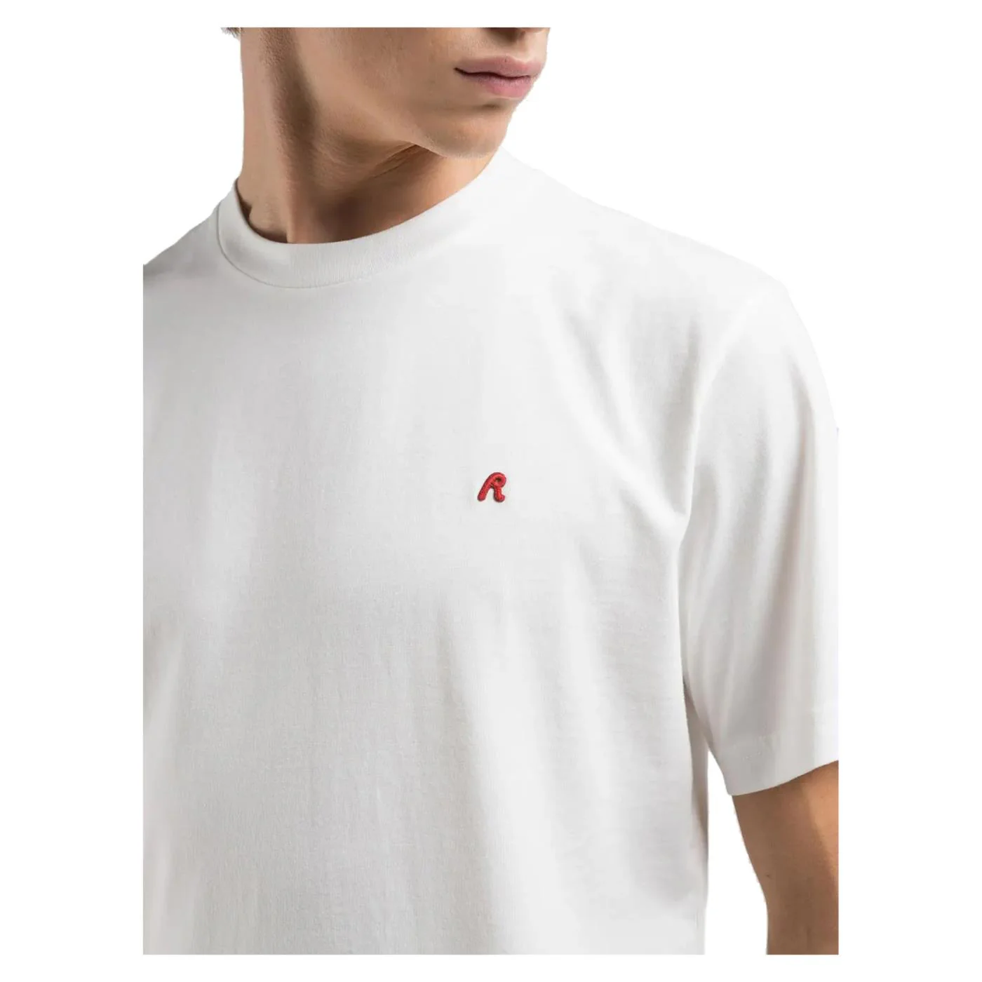 REPLAY TEE JERSEY CON RICAMO - Image 3