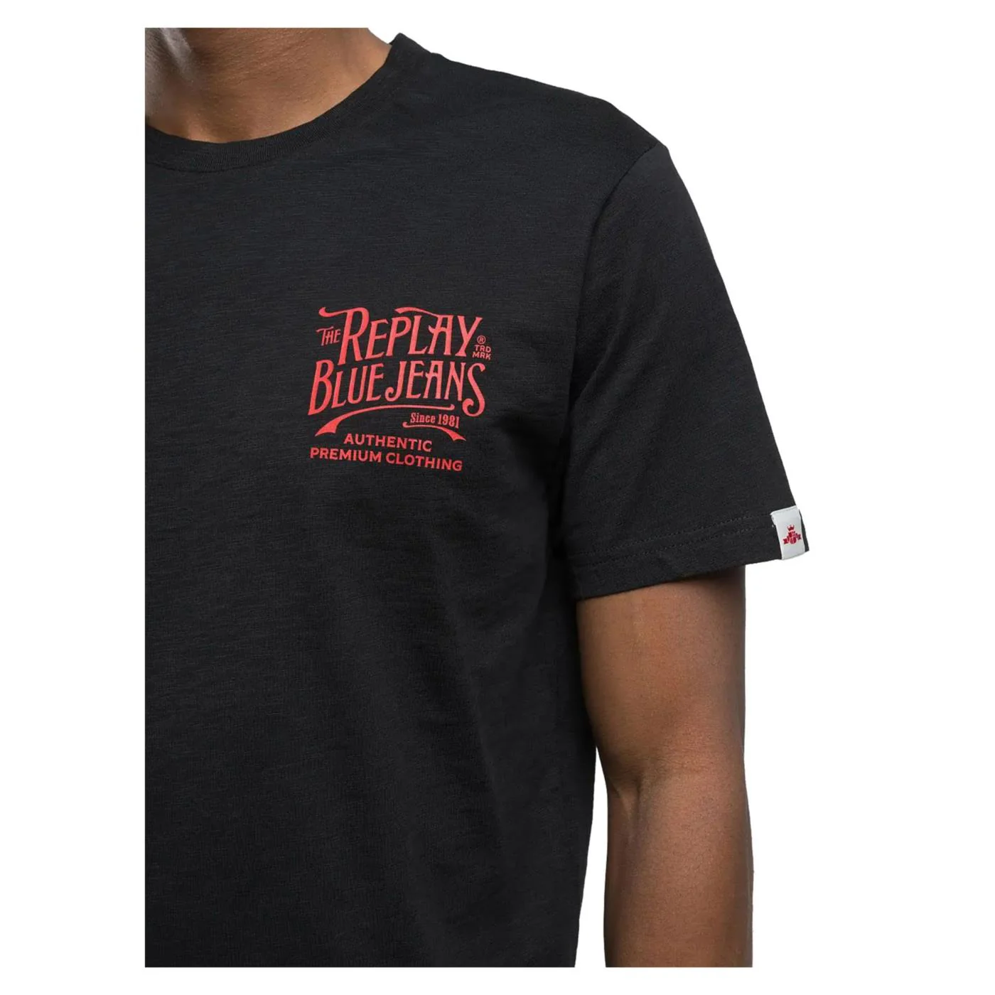 REPLAY TEE JERSEY FIAMMATO - Image 3