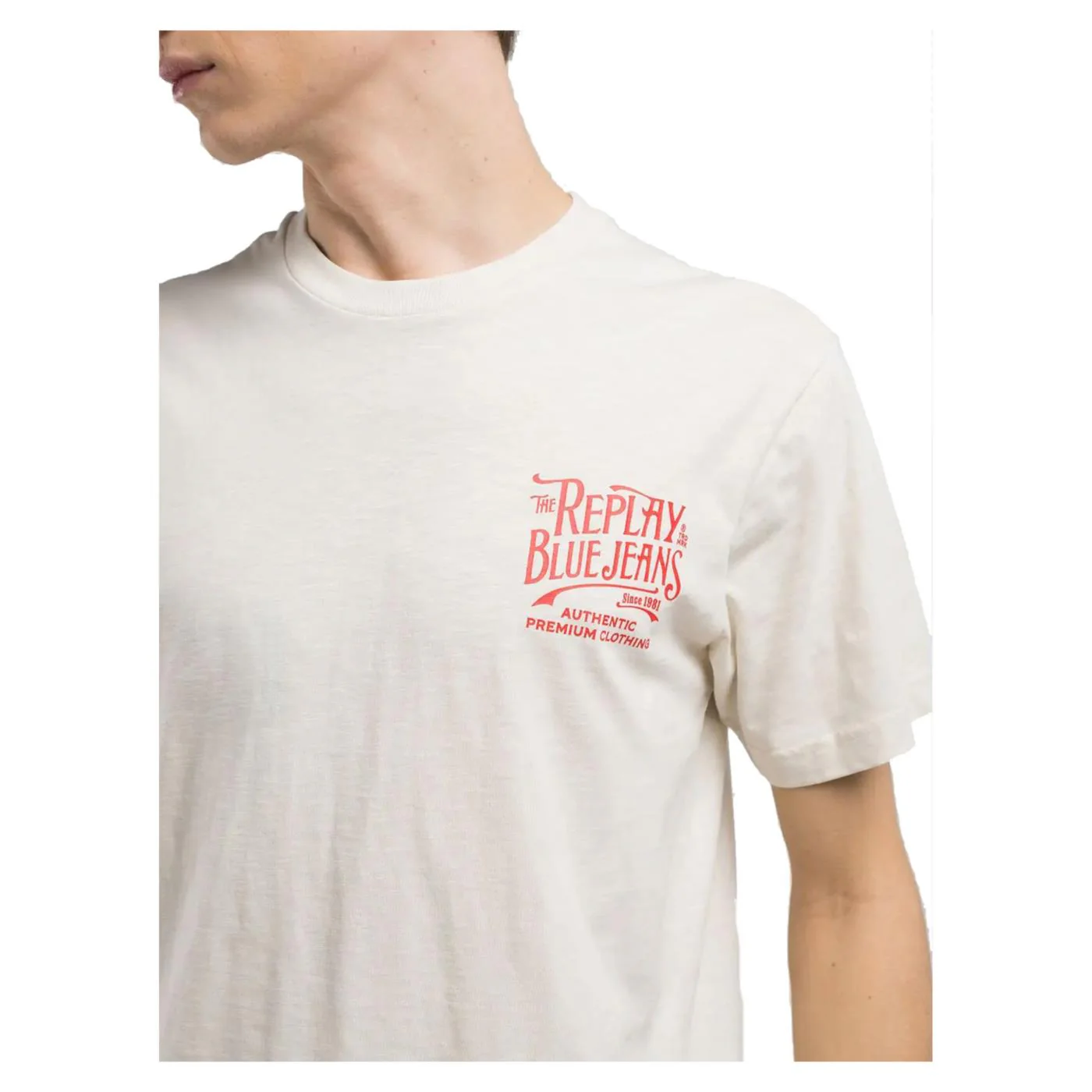REPLAY TEE JERSEY FIAMMATO - Image 4