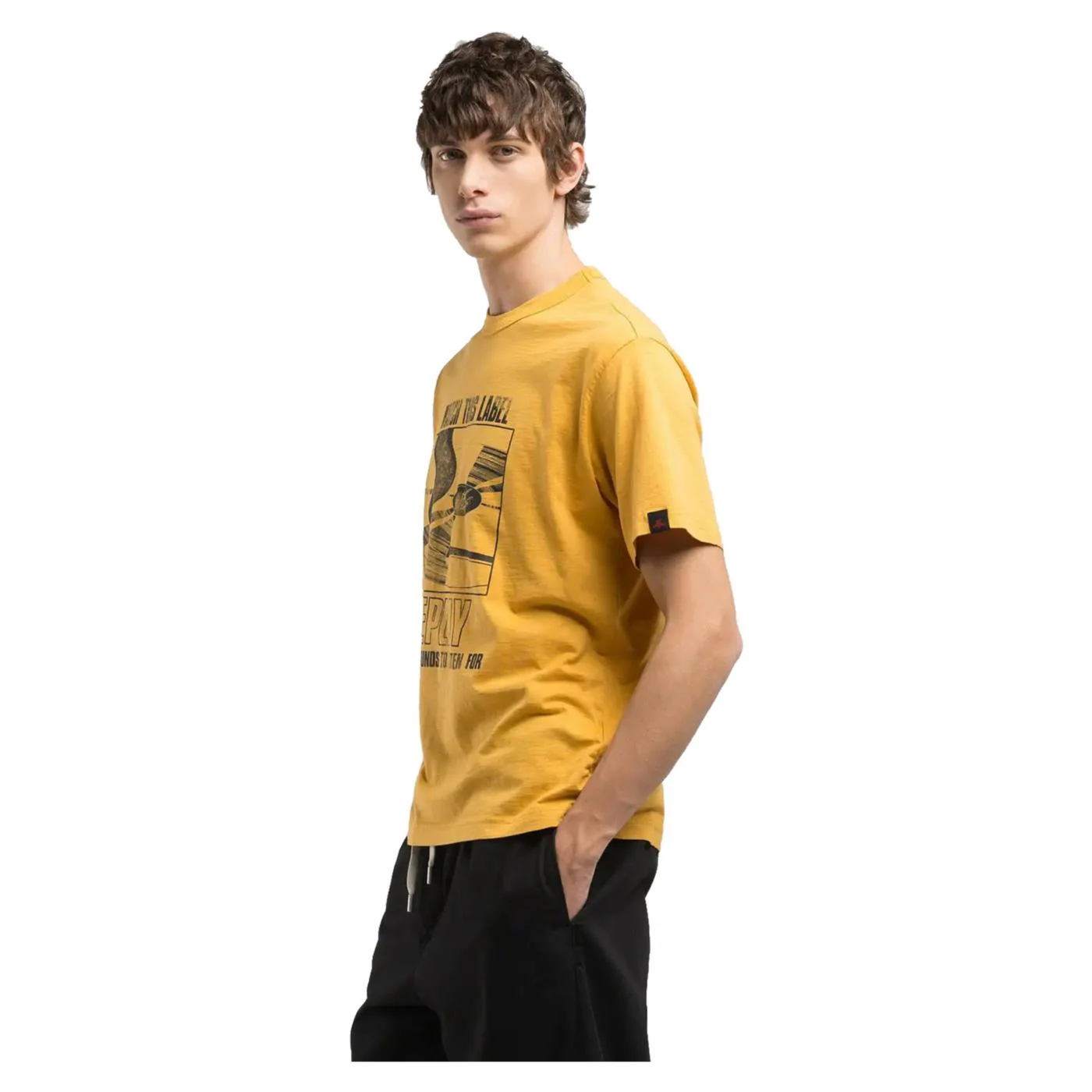 REPLAY TEE JERSEY FIAMMATO - Image 2