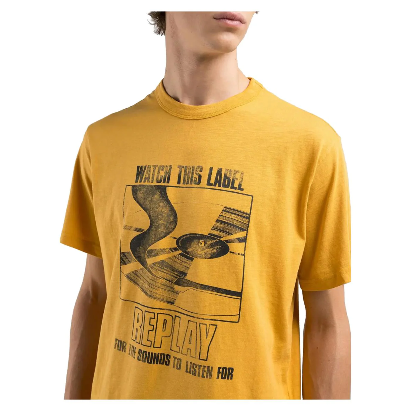 REPLAY TEE JERSEY FIAMMATO - Image 3
