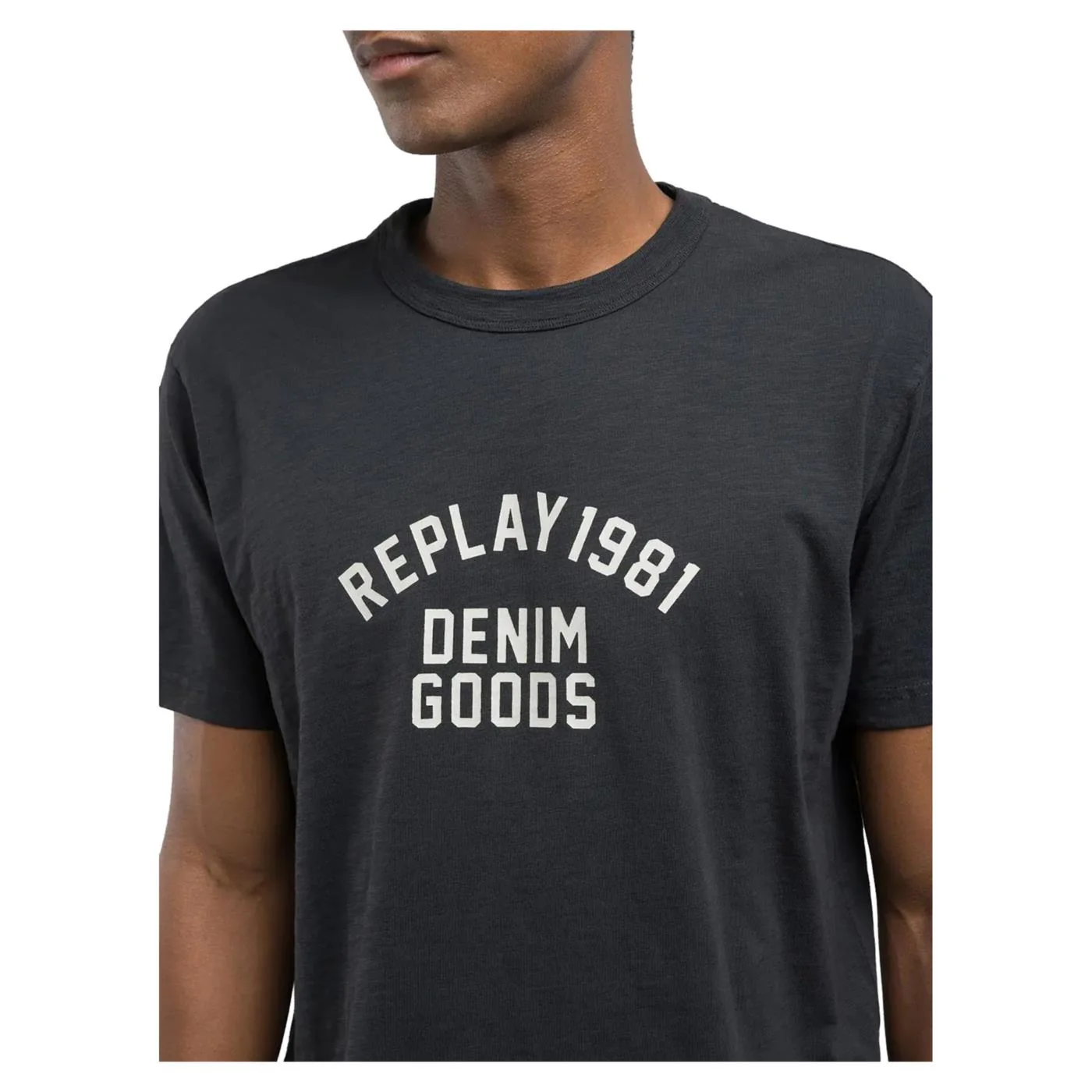 REPLAY TEE JERSEY FIAMMATO - Image 3