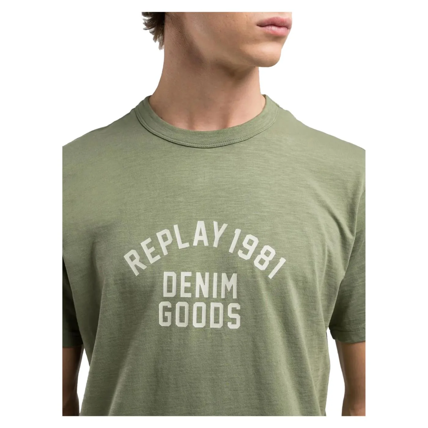 REPLAY TEE JERSEY FIAMMATO - Image 4