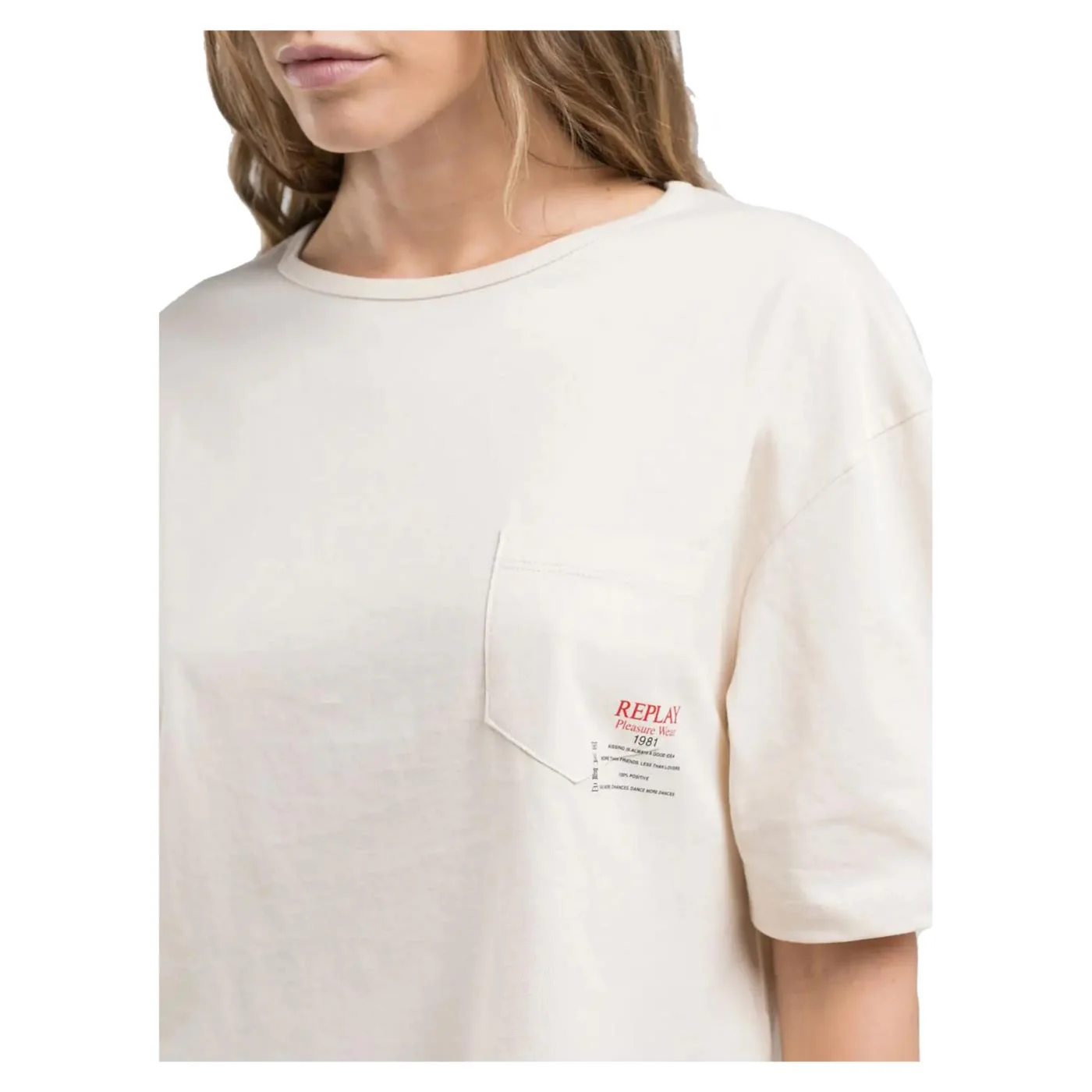 REPLAY W TEE CROPPED TASCHINO - Image 3