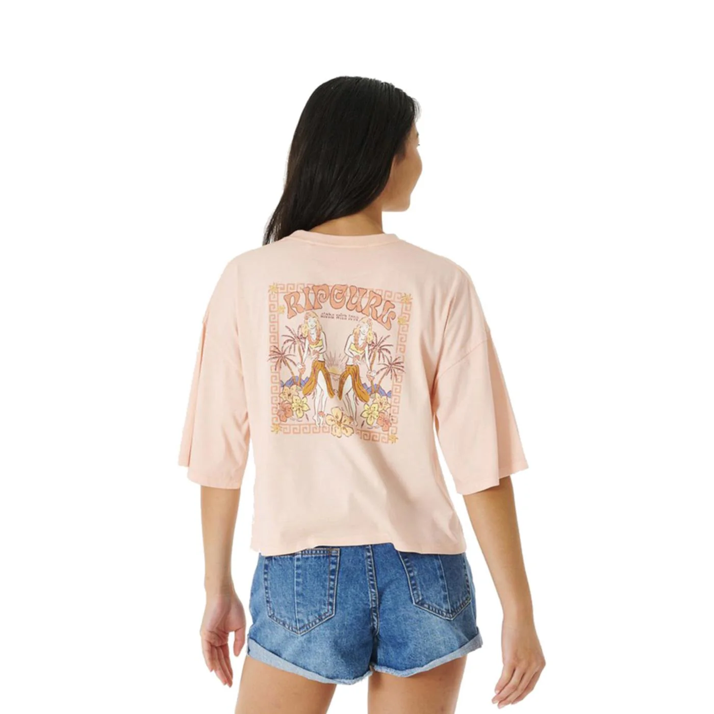 RIP CURL ALOHA WITH LOVE CROP TEE - Image 2