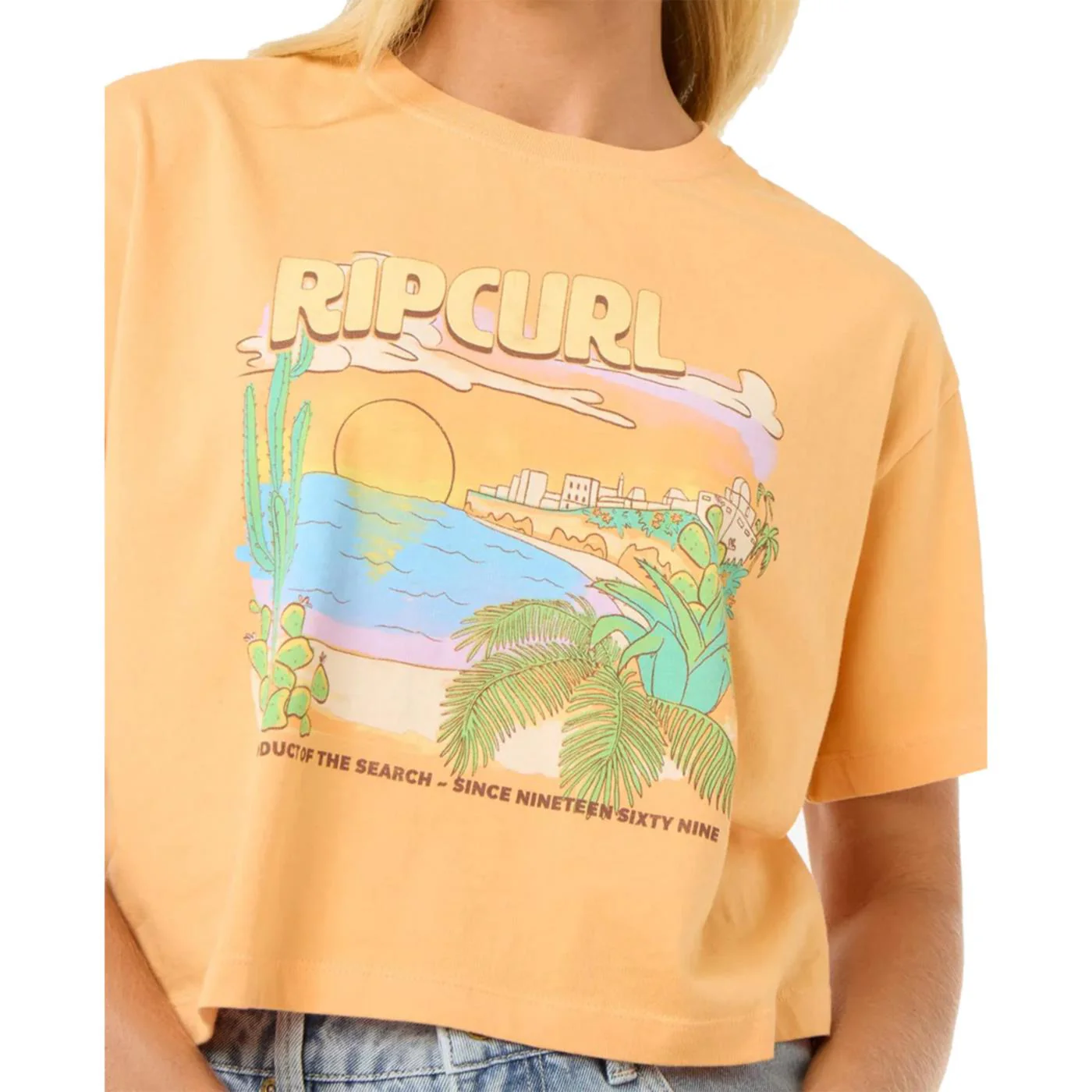 RIP CURL LA PALOMA CROP TEE - Image 3
