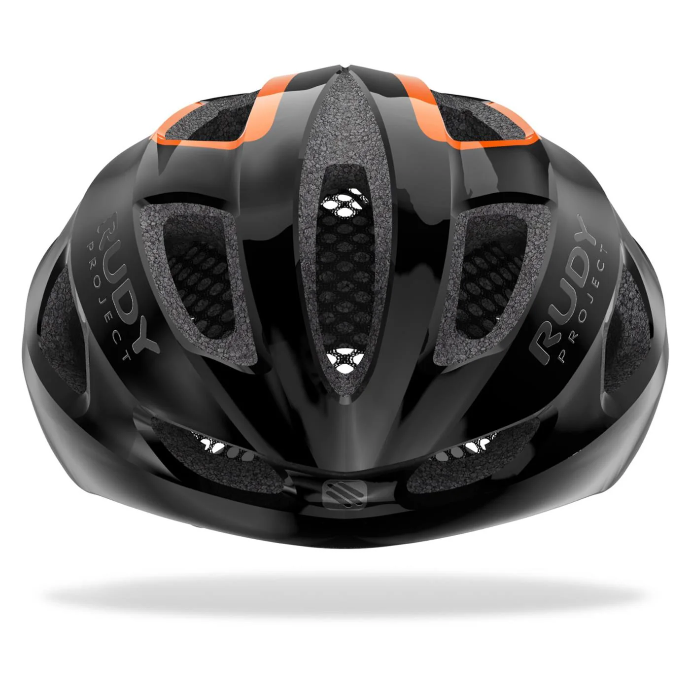 RUDY PROJECT STRYM BLACK ORANGE SHINY - Image 2